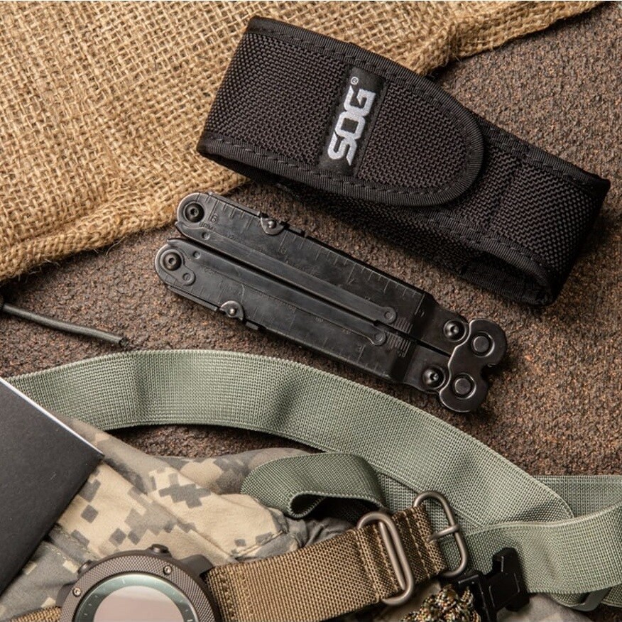 Multitool SOG PowerLock Scissors - Black