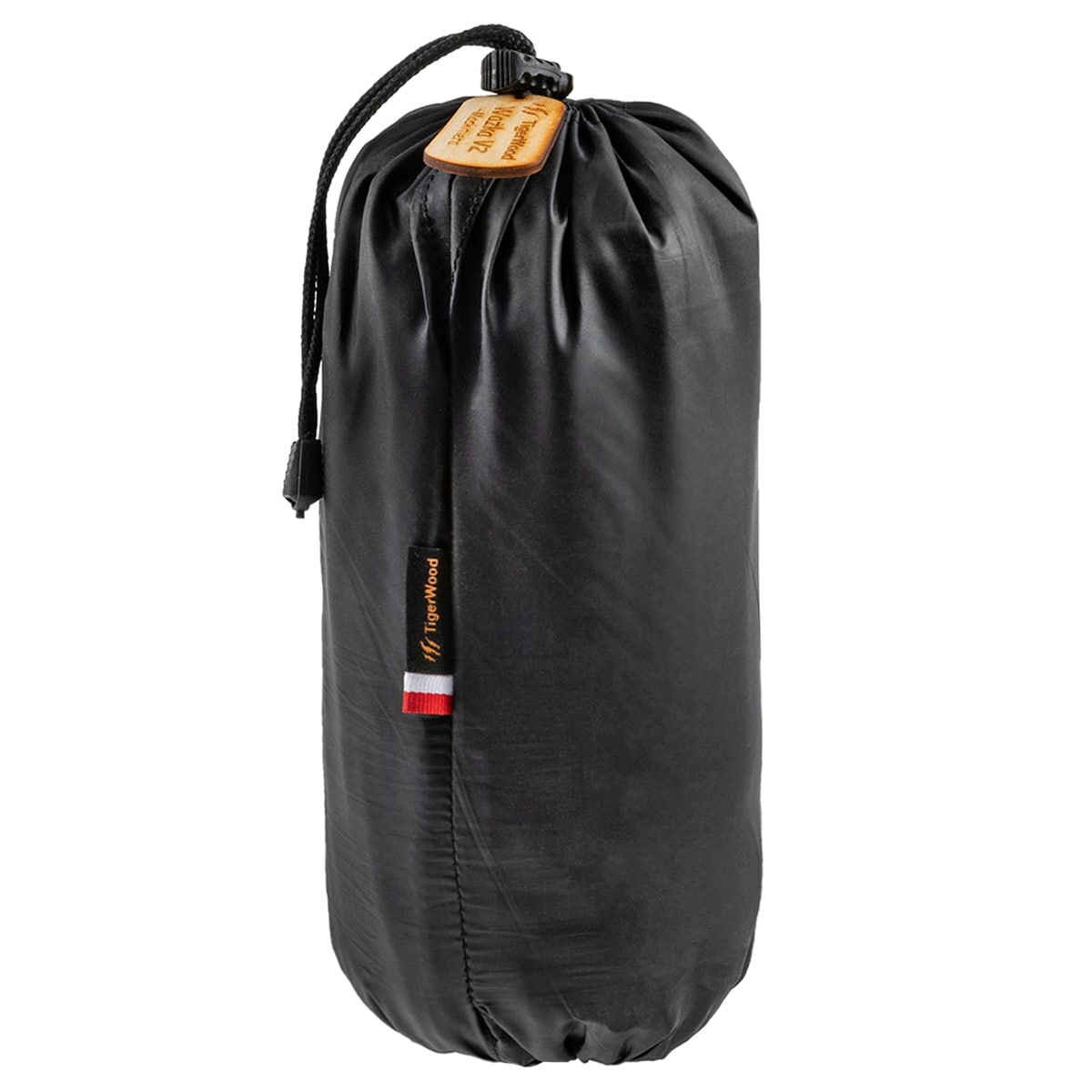 Hamac ultraușor TigerWood Libelula V2 Black - cu plasă de protecție împotriva insectelor