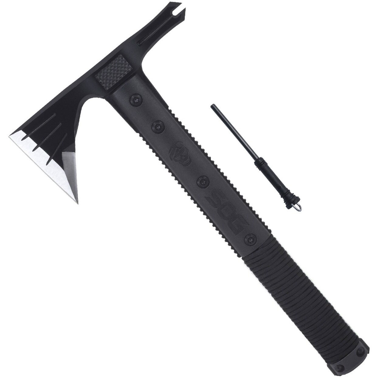 Toporișcă SOG Survival Hawk - Black