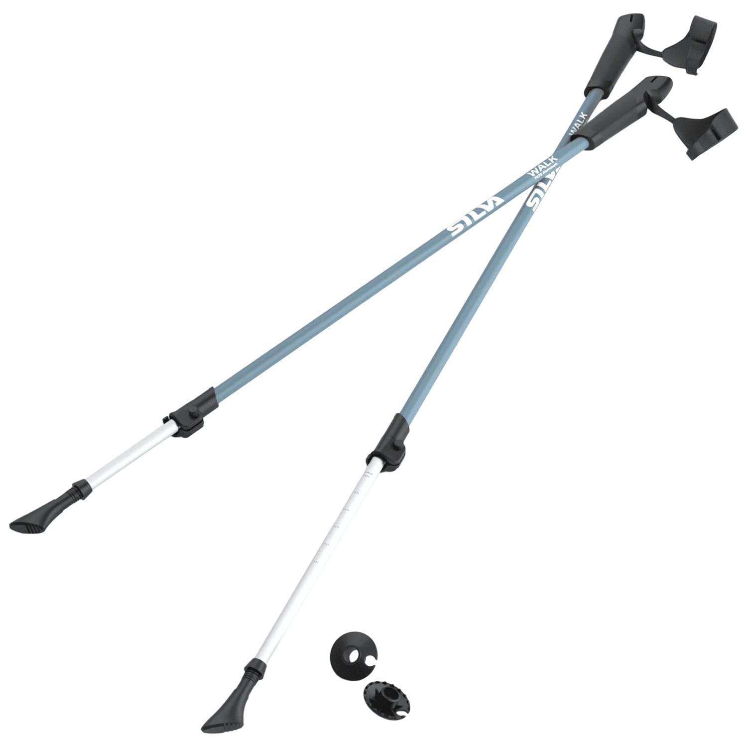 Bețe pentru nordic walking Silva Walking Poles Aluminum - Blue