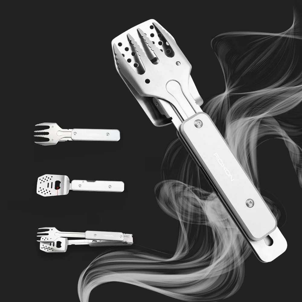 Set de ustensile de bucătărie pliabile Roxon 4in1