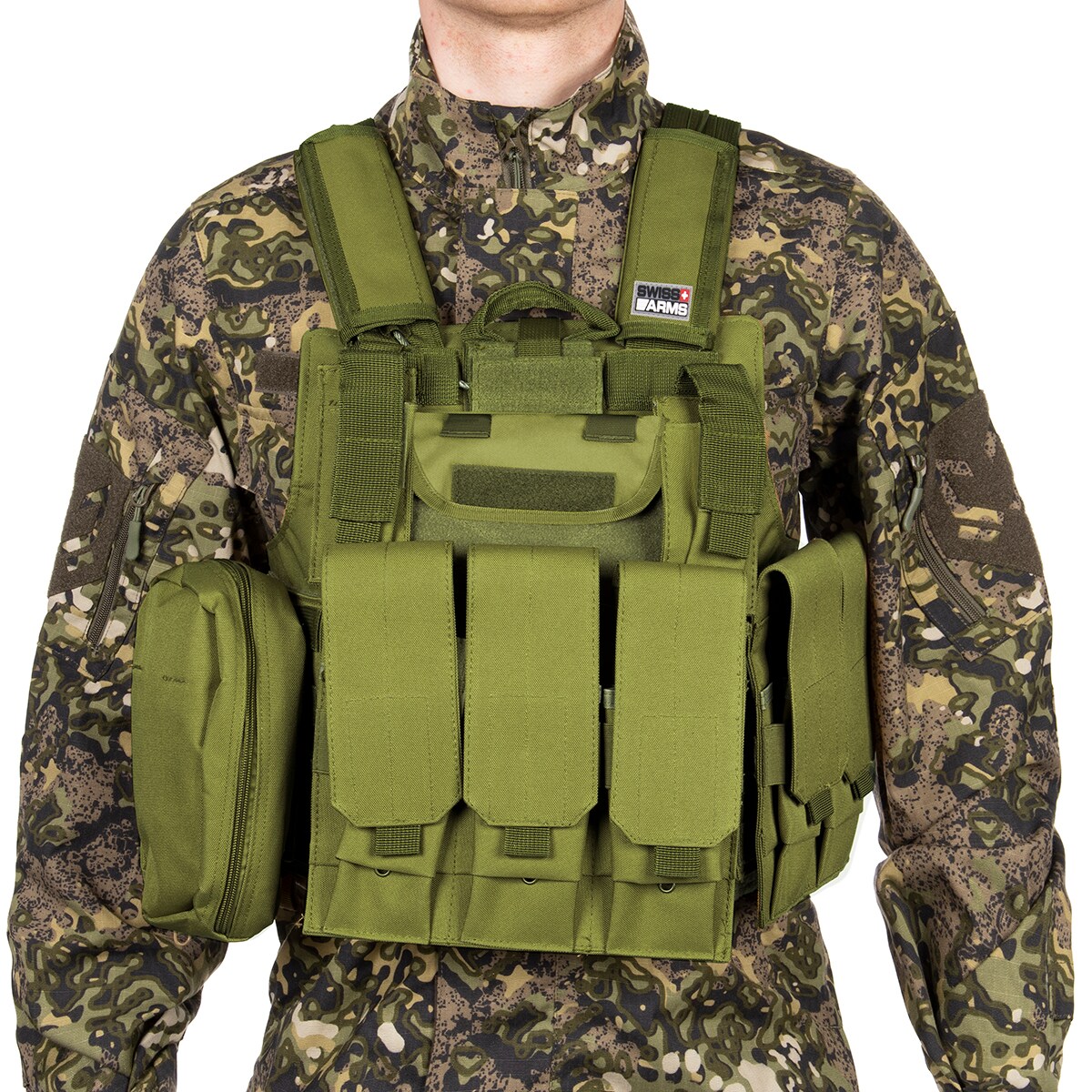 Vestă tactică CyberGun Swiss Arms Ciras - OD