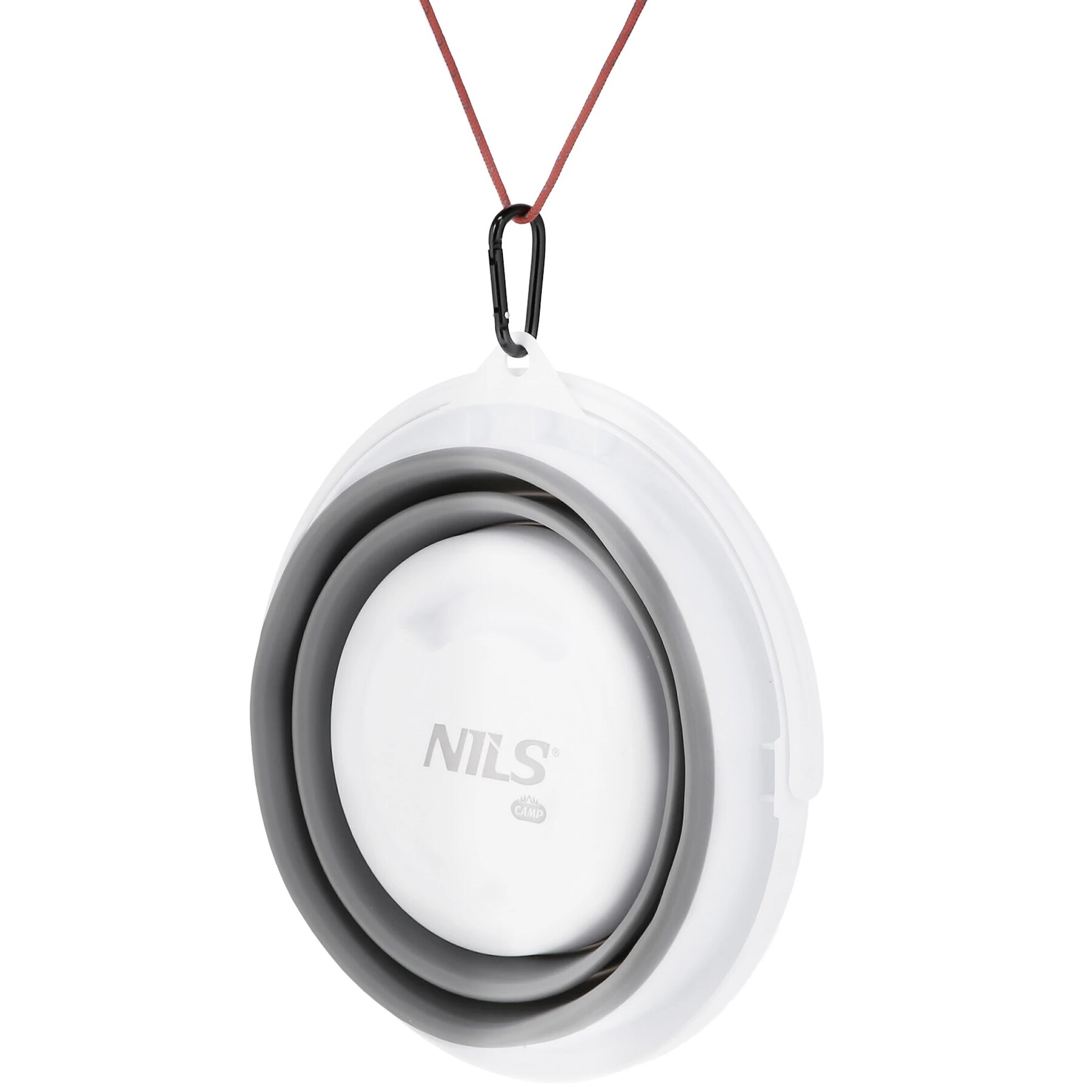 Găleată turistică pliabilă Nils Camp 5 l - Gri