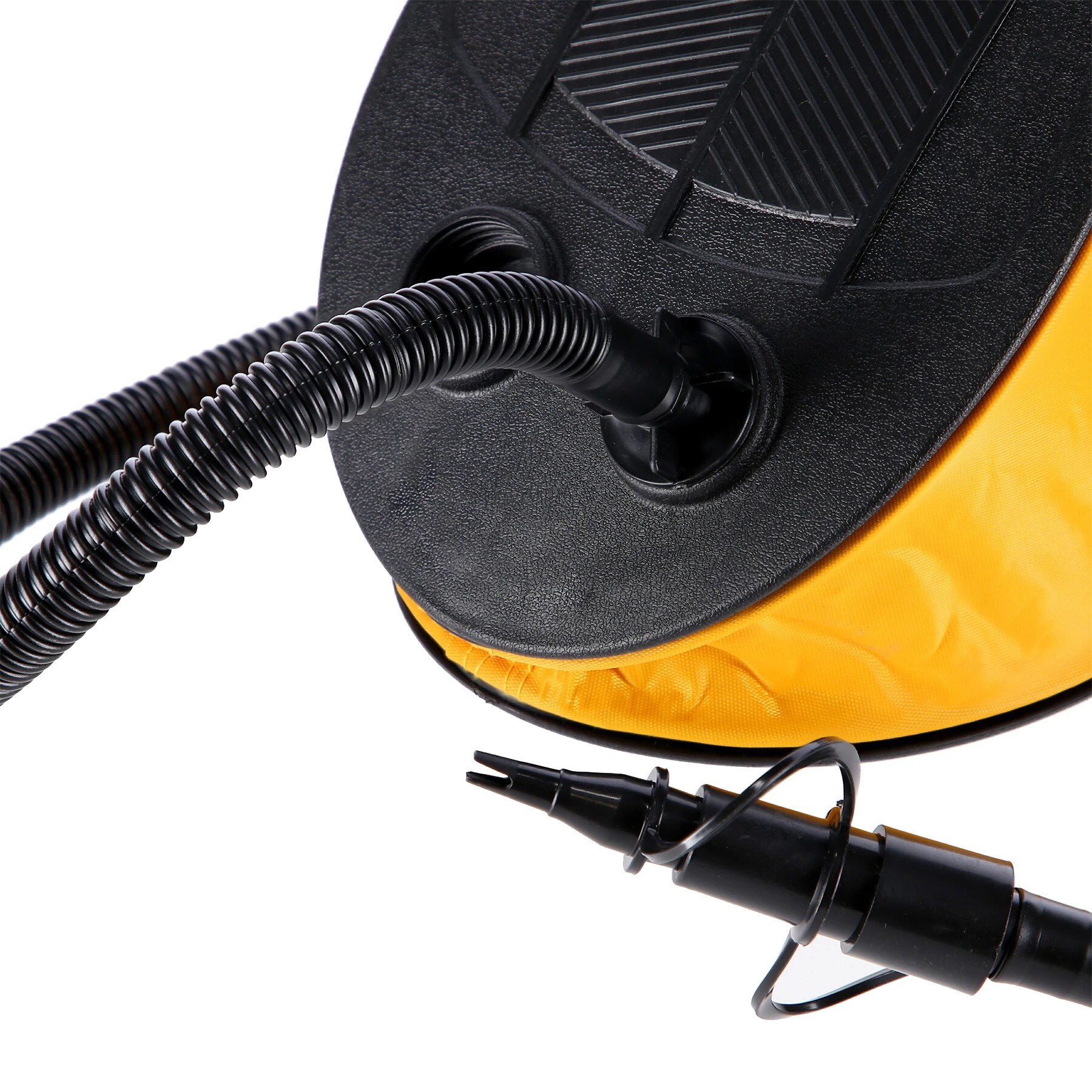 Pompă de picior Nils Camp NC1791 - Galbenă