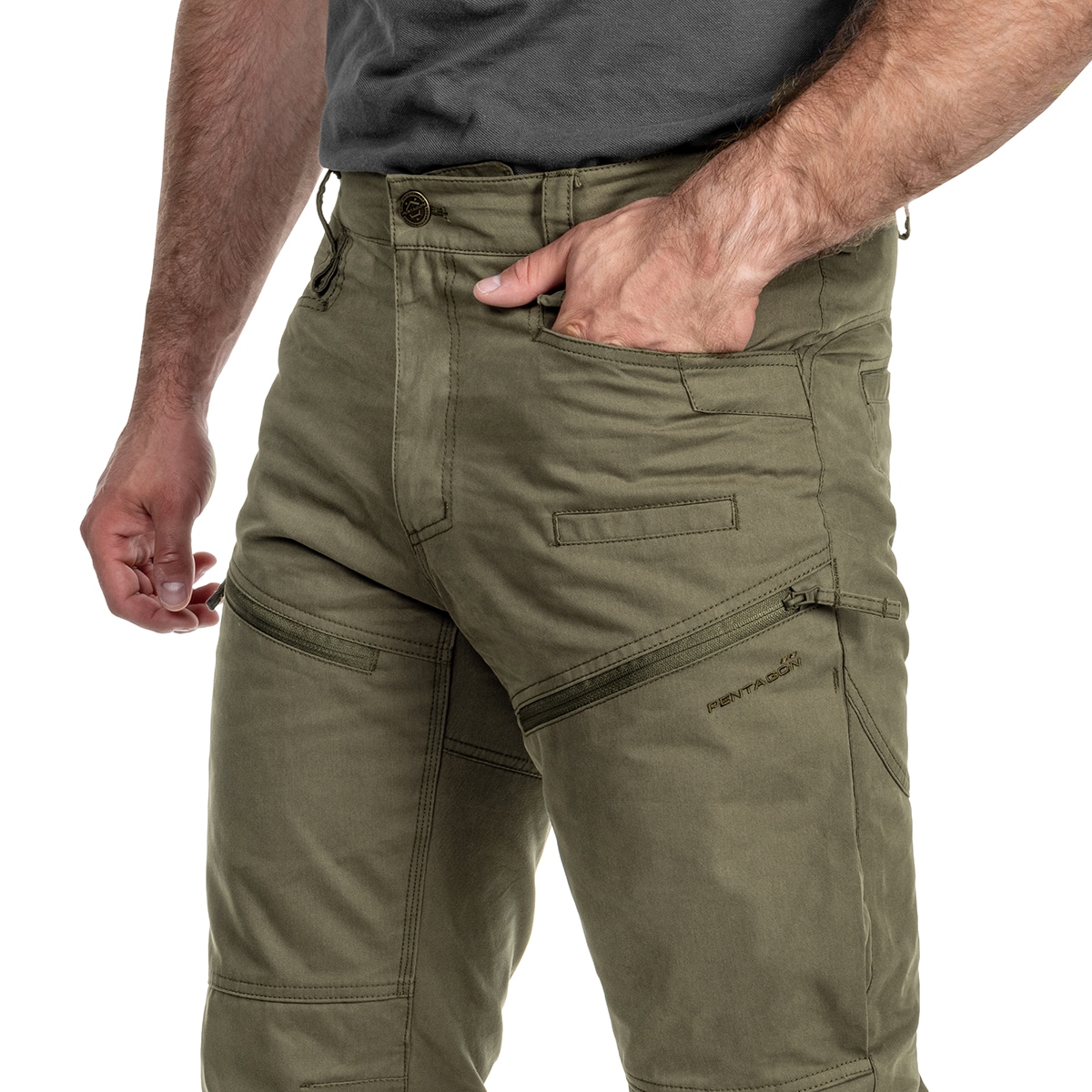 Pantaloni Pentagon Renegade Origin - RAL 7013