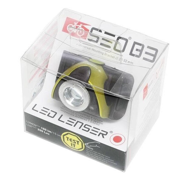 Lanternă Ledlenser SEO B3 Yellow - 100 lumeni
