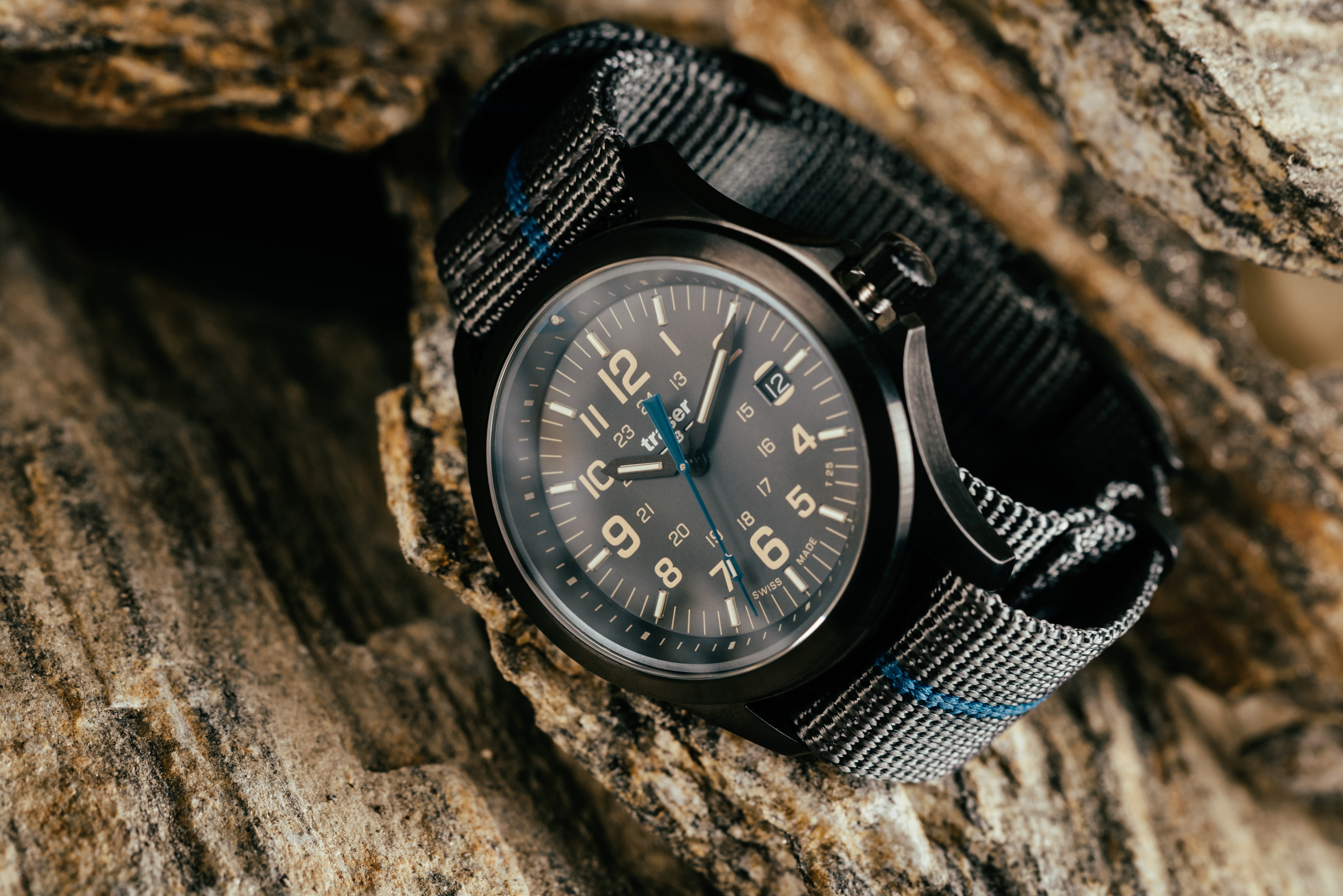 Ceas Traser P67 Officer Pro TS - Grey/Blue