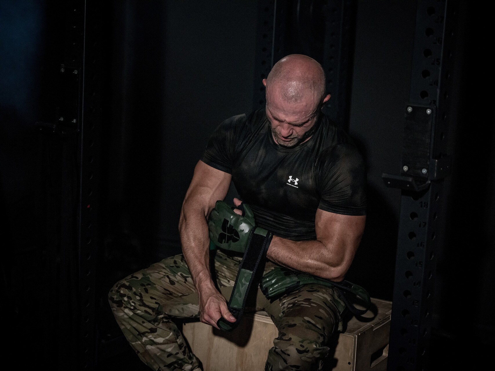 Mănuși pentru MMA Fighter Competition - Khaki/Camo