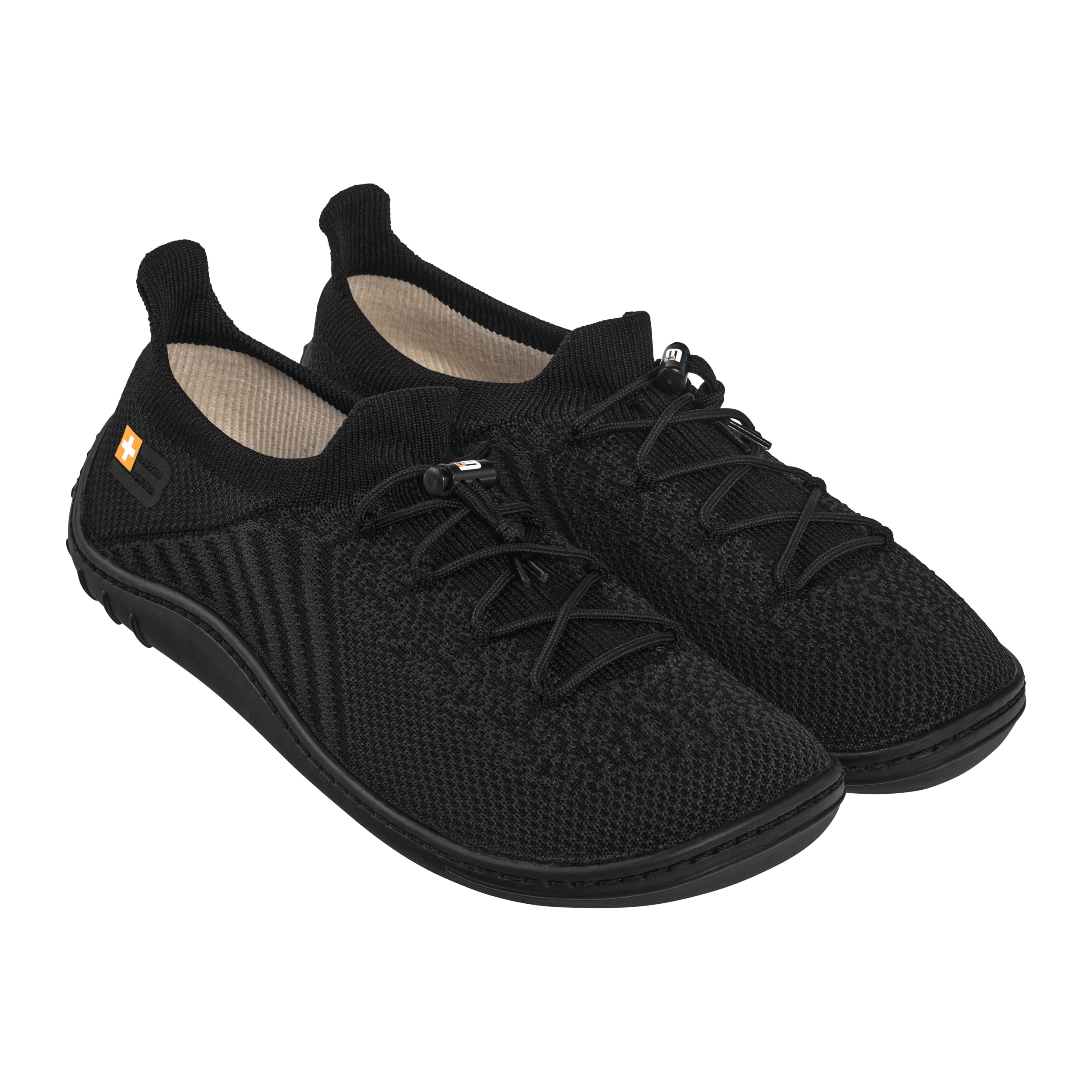 Încălțăminte de damă Brubeck Barefoot Merino - Black