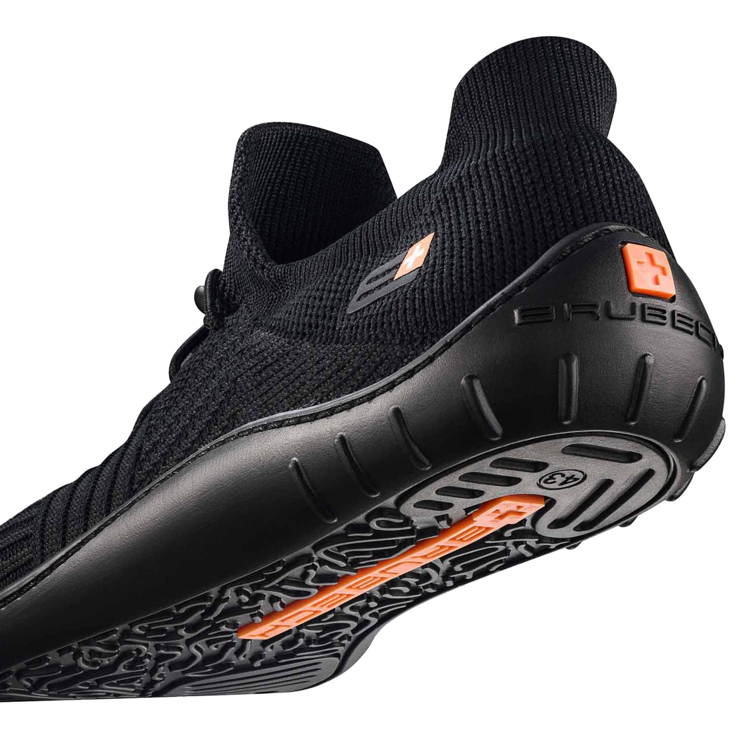 Încălțăminte Brubeck Barefoot Merino - Black