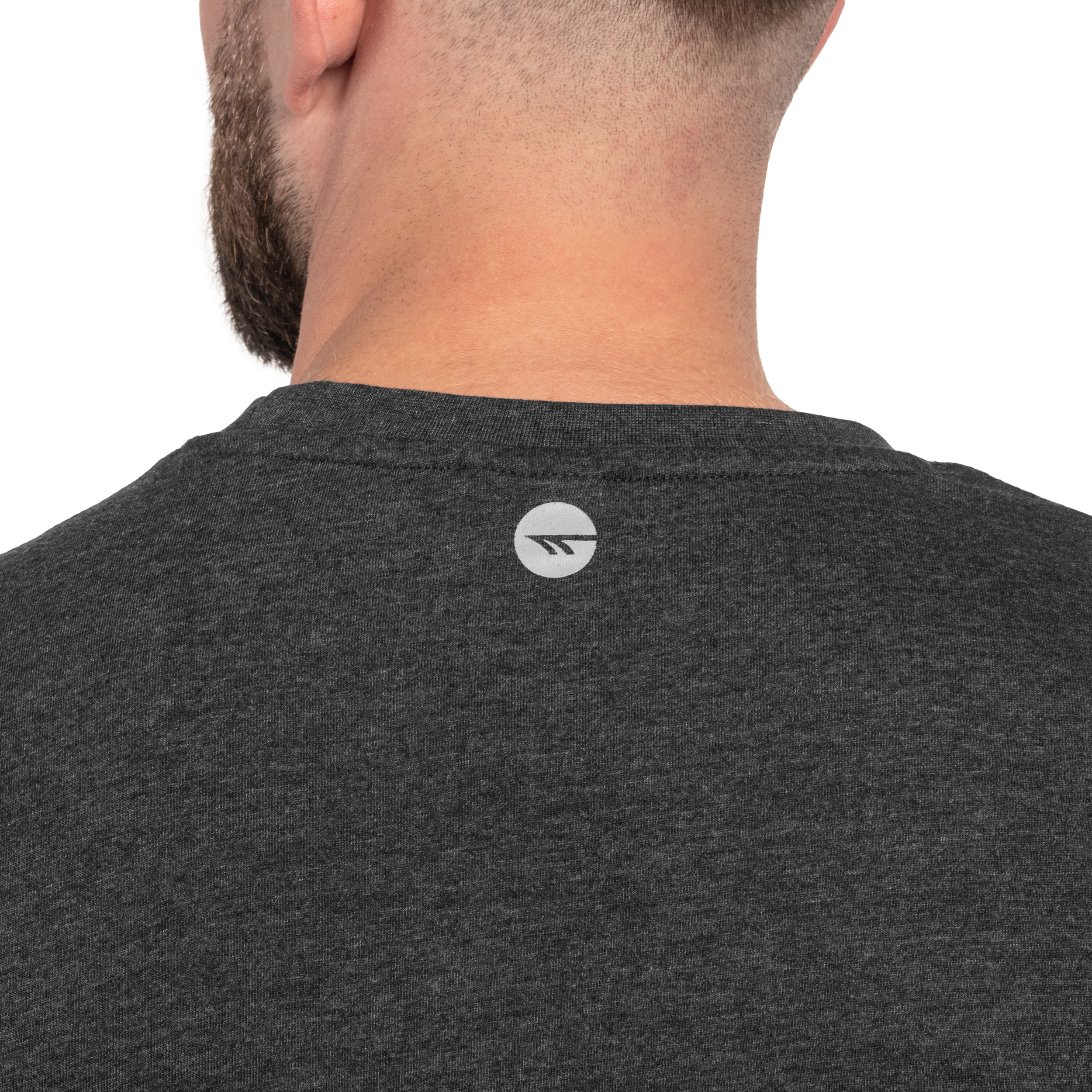 Tricou Hi-Tec Plain - Dark Grey Melange