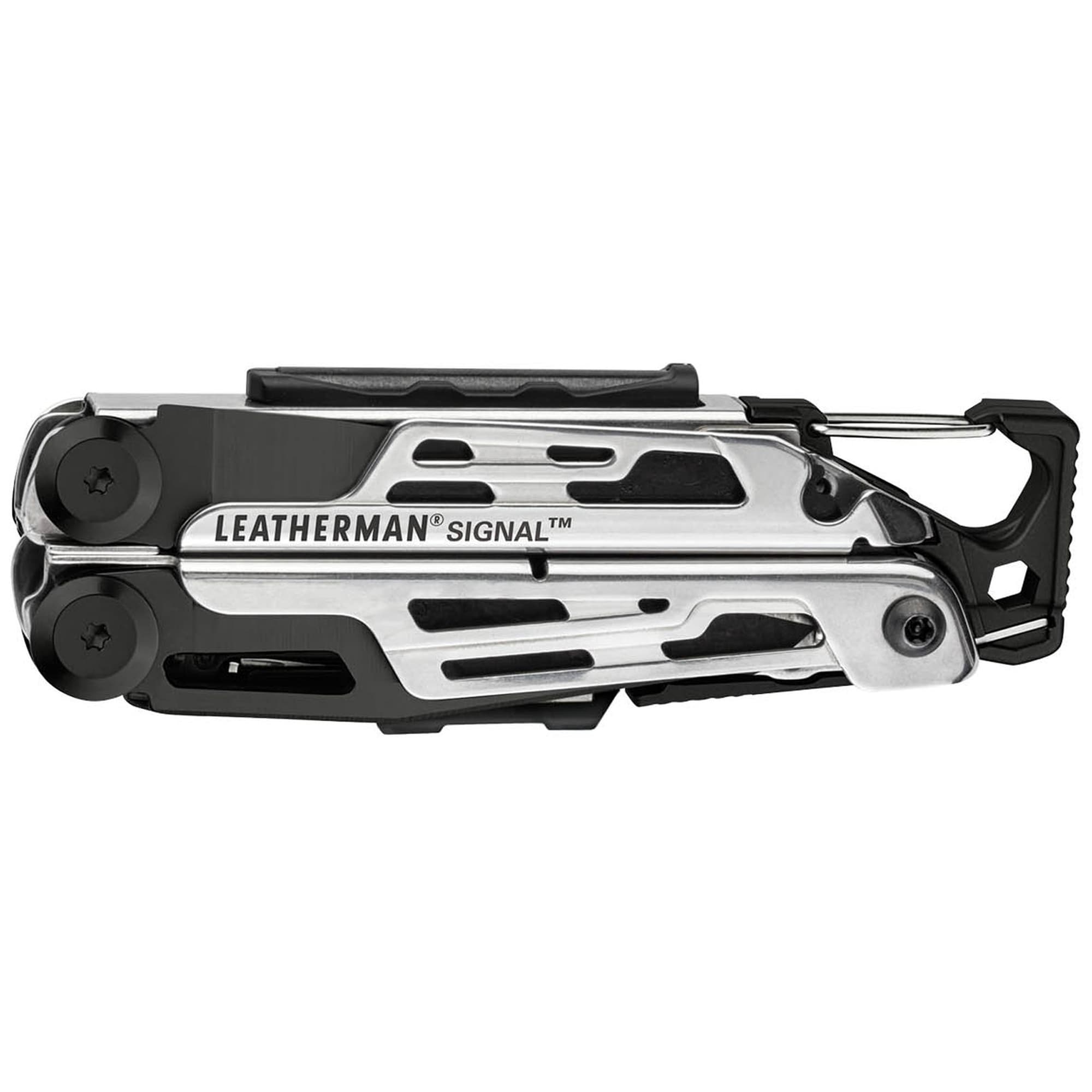 Multitool Leatherman Signal Black/Silver cu husă