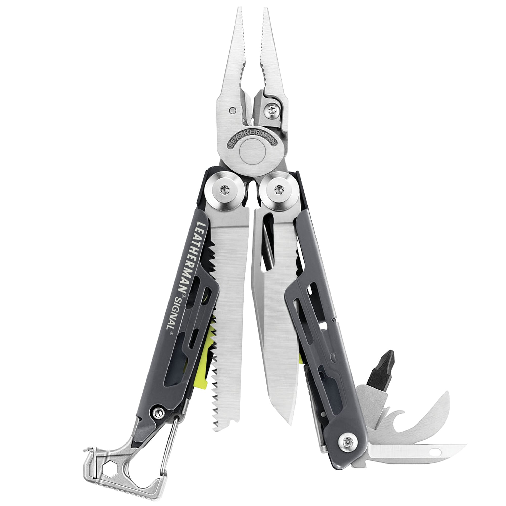 Multitool Leatherman Signal Grey cu husă