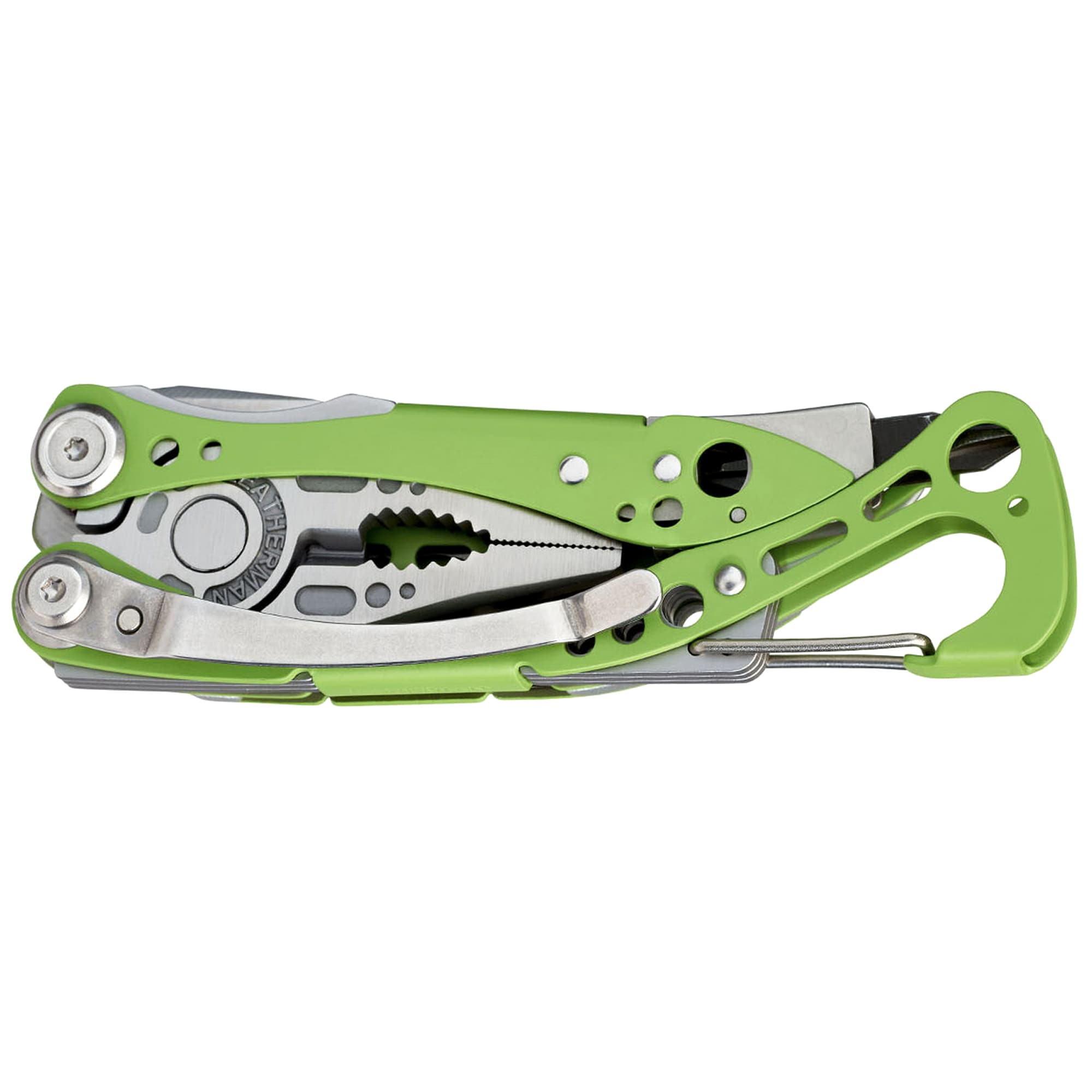 Unealtă multifuncțională Leatherman Skeletool Moss Green
