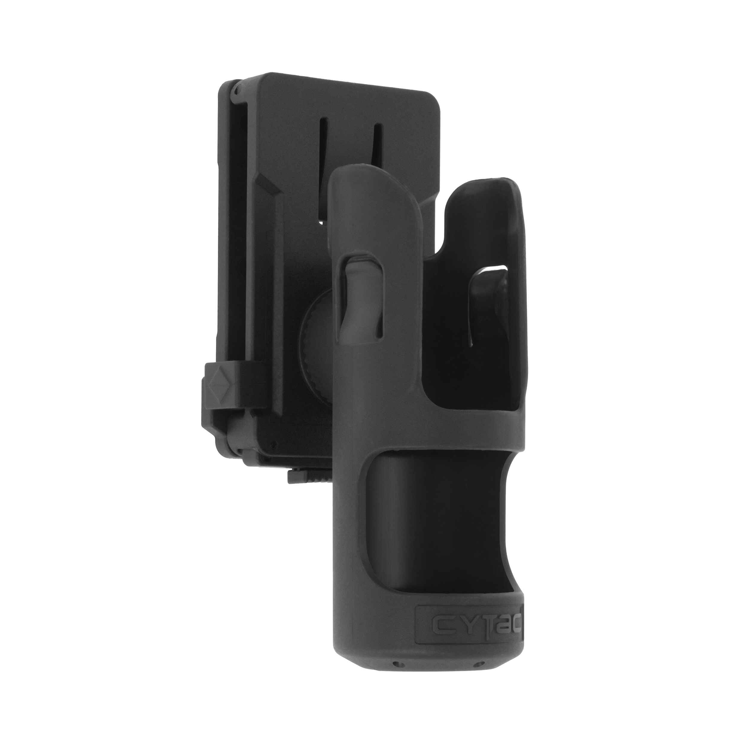 Cytac Spray cu piper Holster Clip pentru centură - Negru