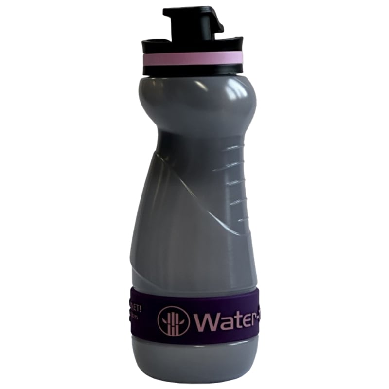 Sticlă cu filtru Water-to-Go Sugarcane 550 ml - Acai Purple