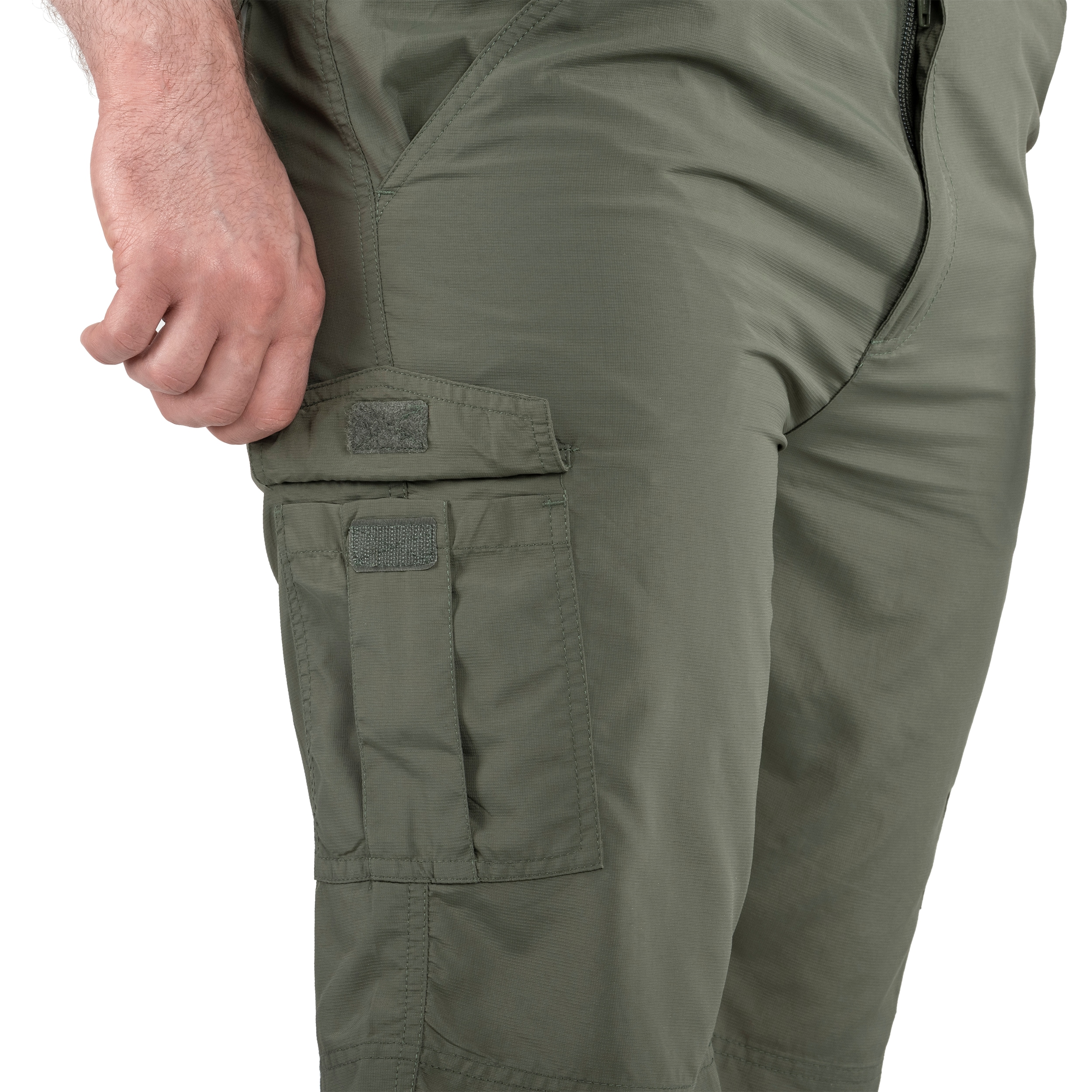 Pantaloni scurți Hi-Tec LBG Loop 1/2 - Olive Green