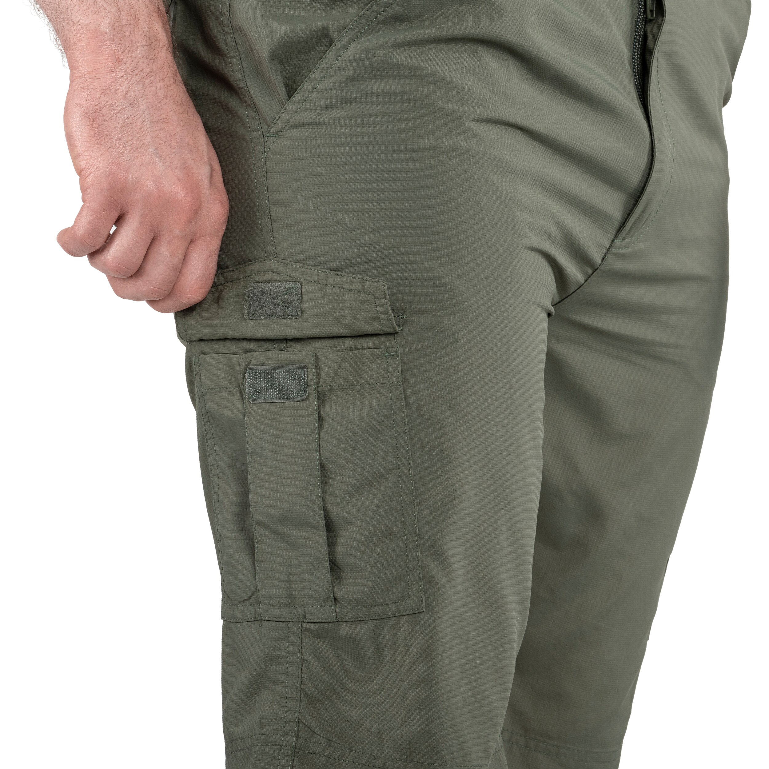 Pantaloni scurți Hi-Tec LBG Loop 1/2 - Olive Green