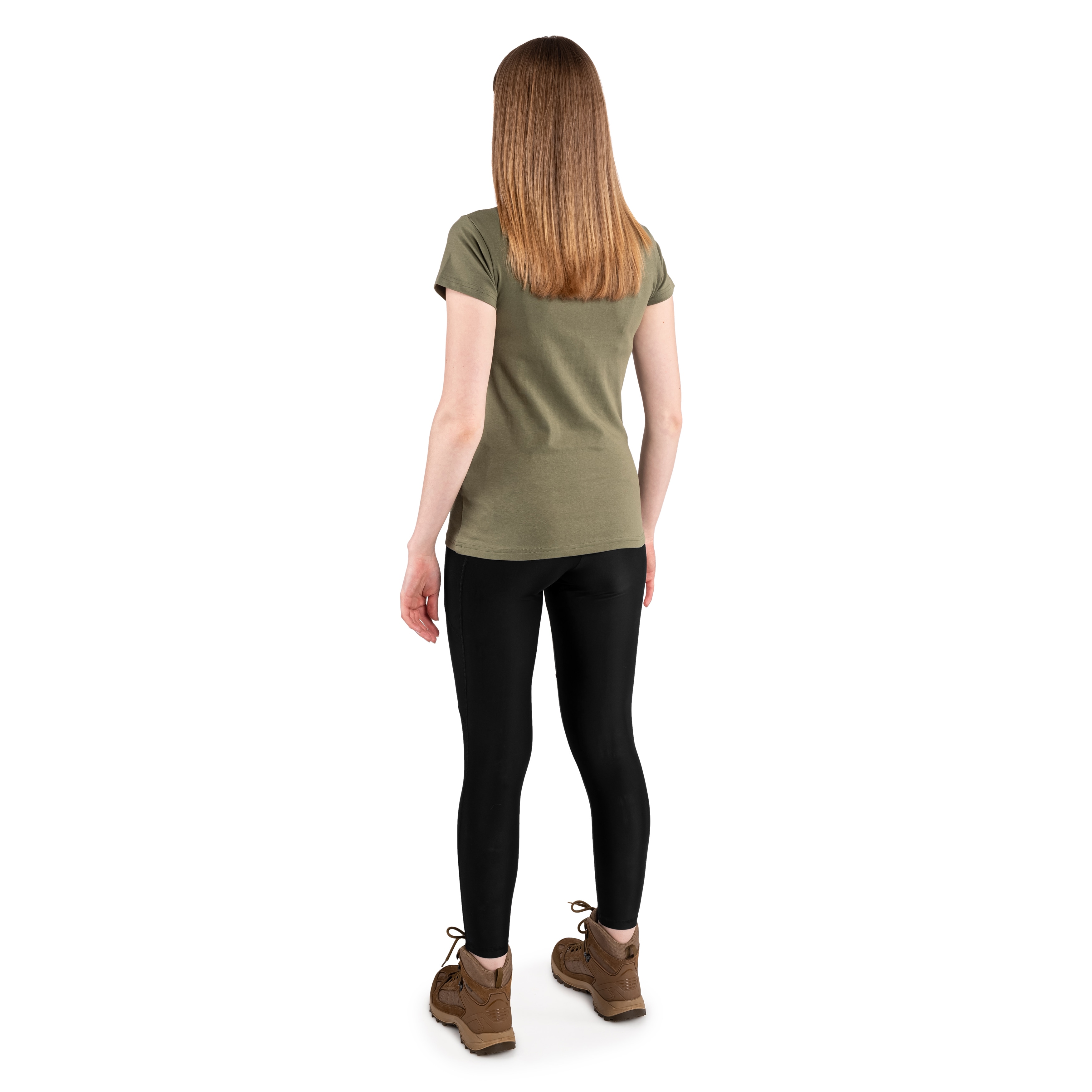 Tricou de damă Magnum Essential - Olive