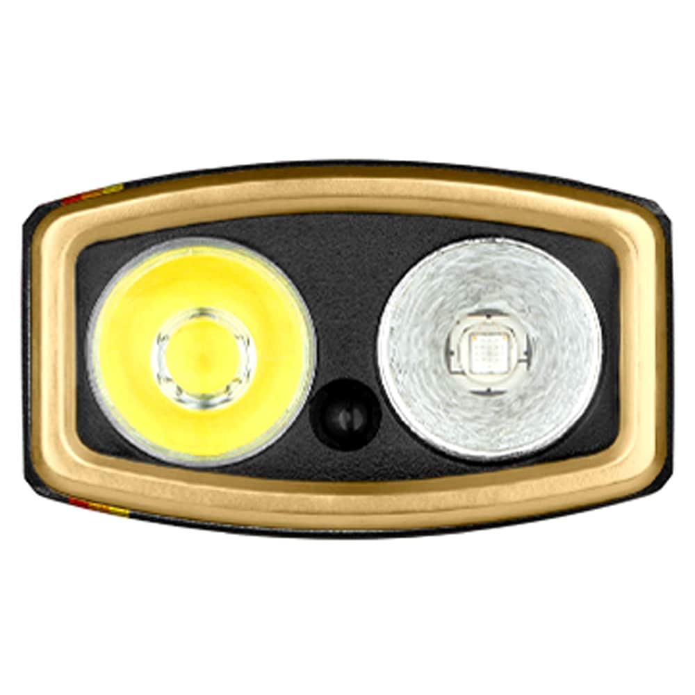 Lanternă cu indicator laser Olight Arkfeld Pro UV Cool White Racing Stripes - 1300 lumeni