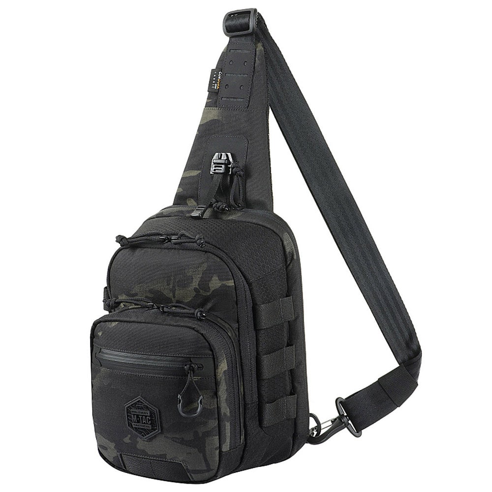 Geantă de umăr M-Tac Cross Bag Elite Hex 5 l - MultiCam Black/Black