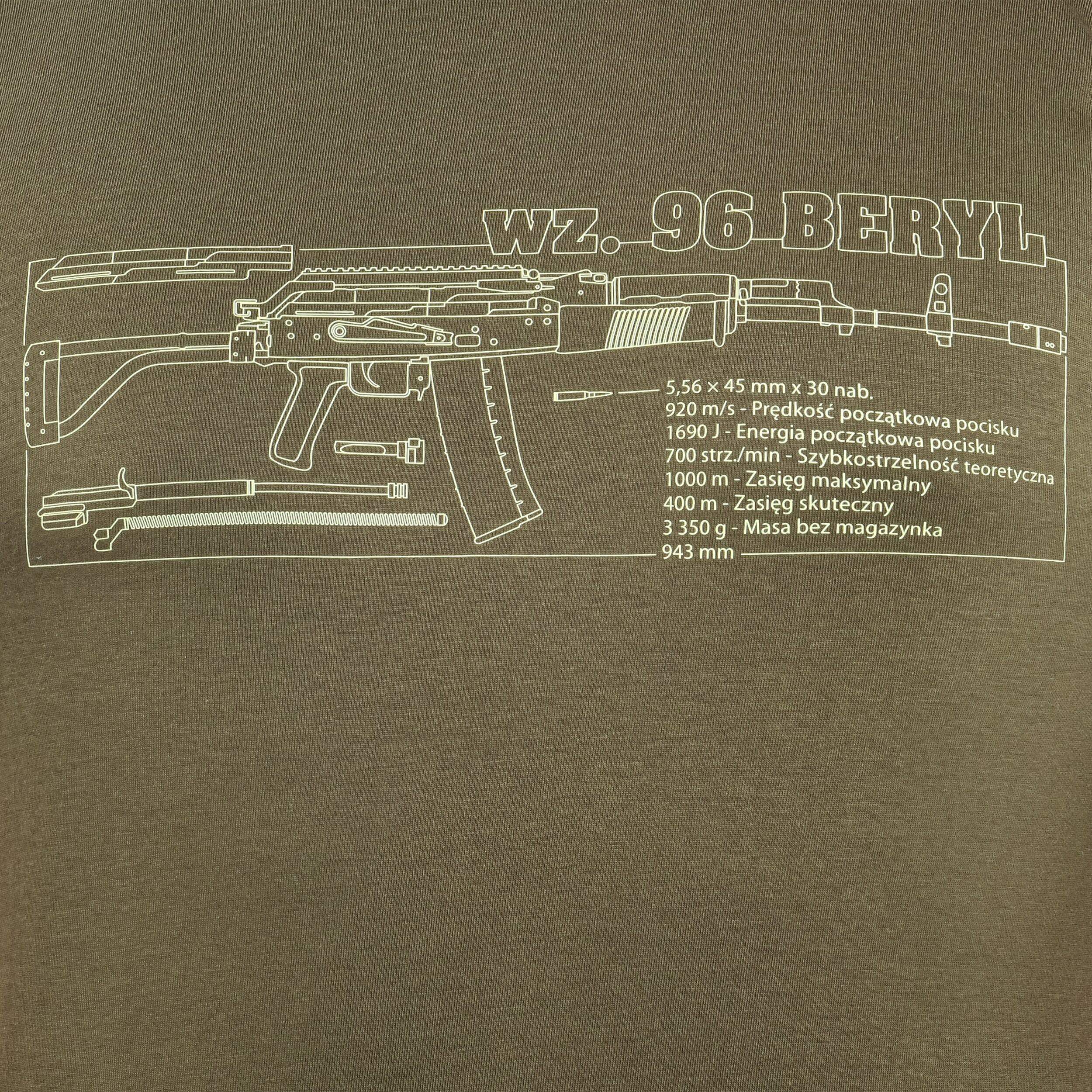 Tricou wz. 96 Beryl - Olive