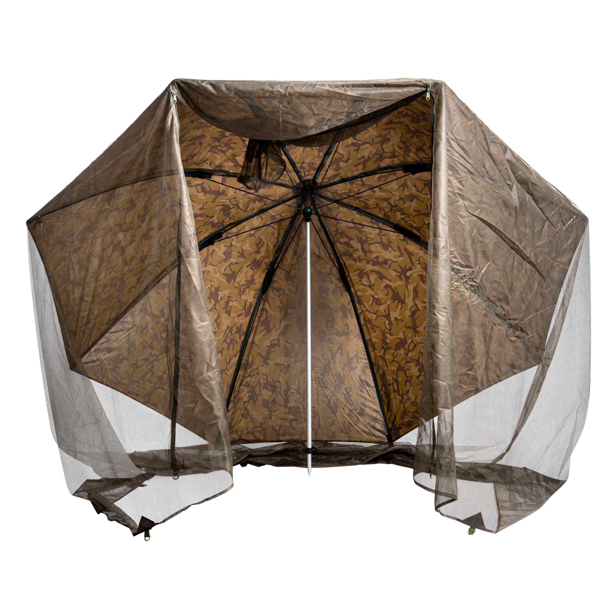Plasă împotriva insectelor Fox Outdoor Mozzy Mesh pentru umbrelă Brolly 60” - Khaki