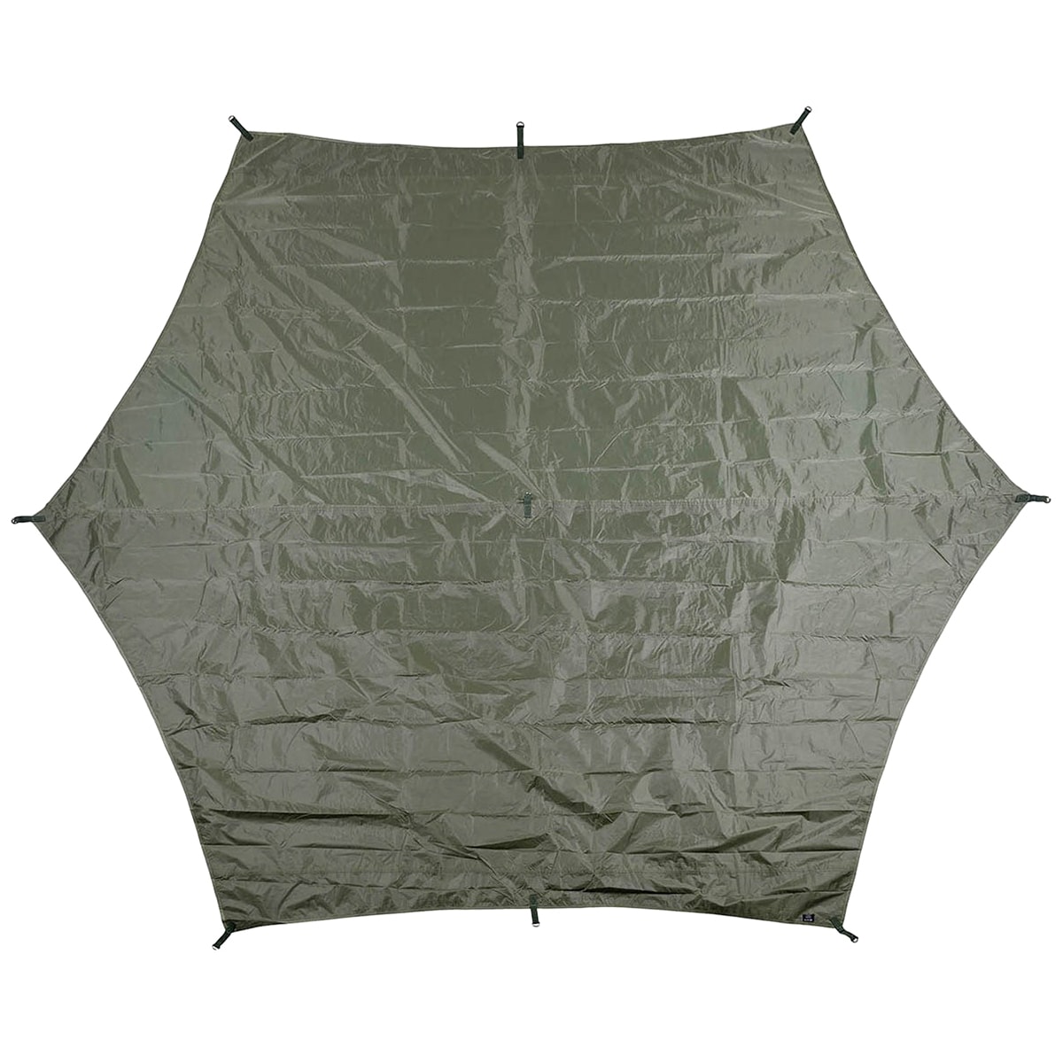 Prelată pentru camping MFH Hexagon-Tarp 340x310 cm - Olive