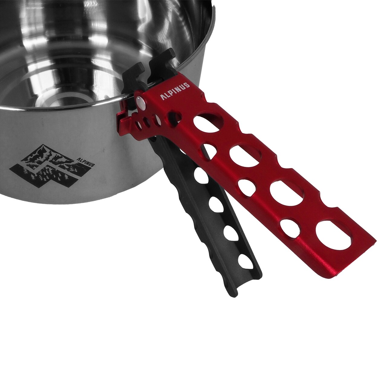 Oală turistică din oțel Alpinus Jukatan -  3 piese