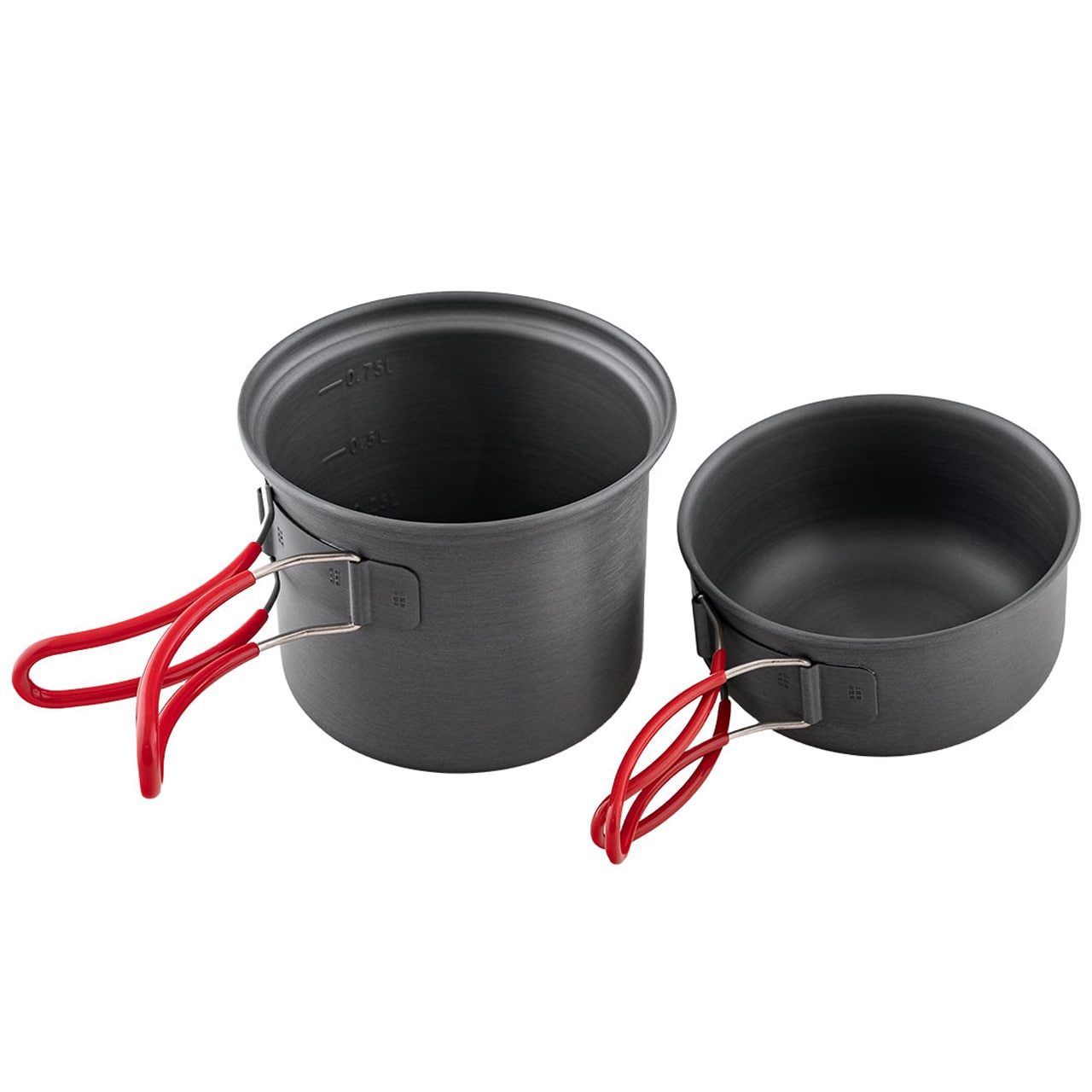 Oală turistică din aluminiu Alpinus Valdes - Gri