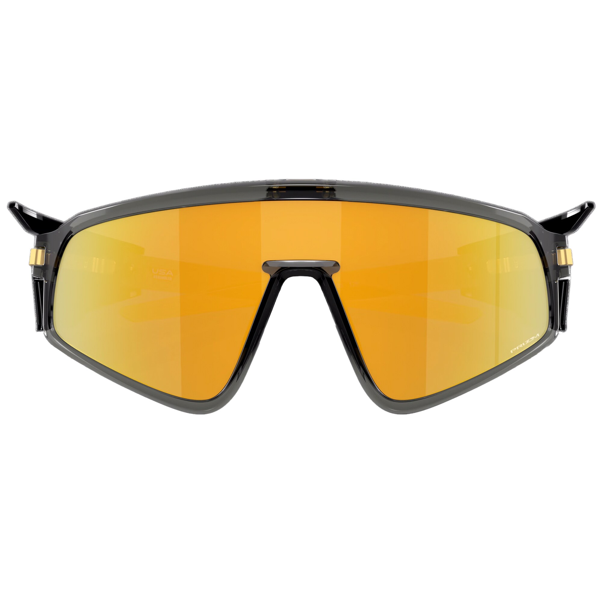 Ochelari de soare Oakley Latch Panel - Grey Smoke/Prizm 24K