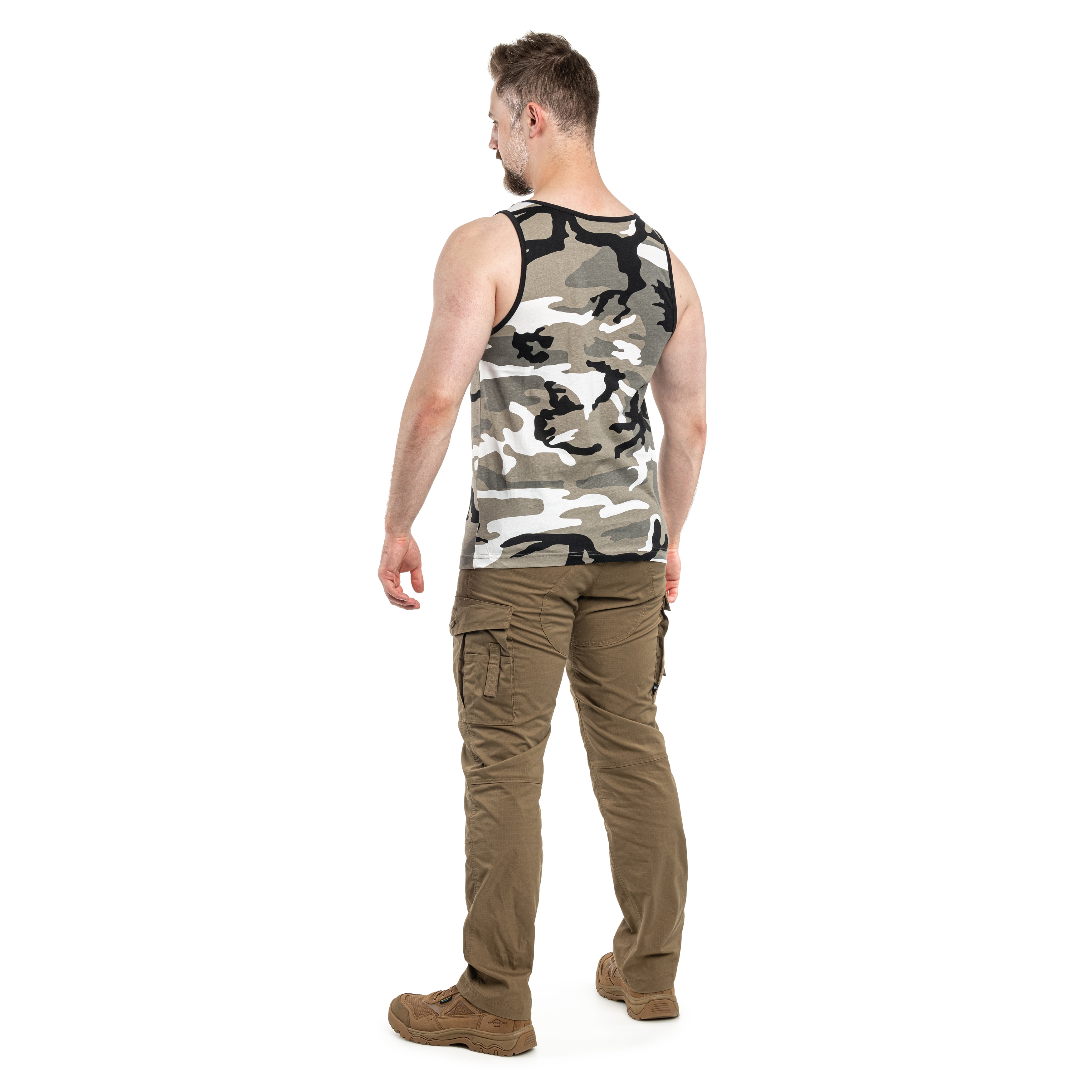 Maiou Tank Top Brandit - Urban Camo
