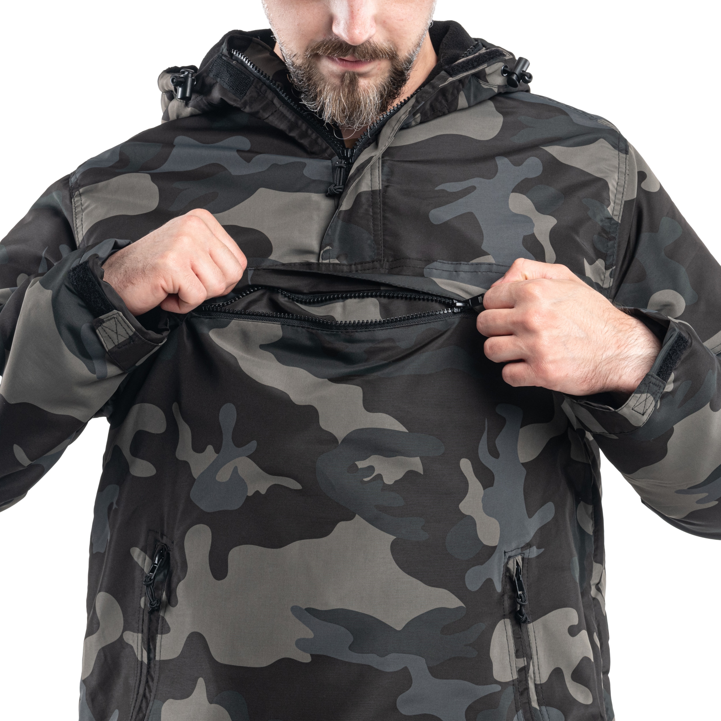Geacă Brandit Windbreaker - Dark Camo