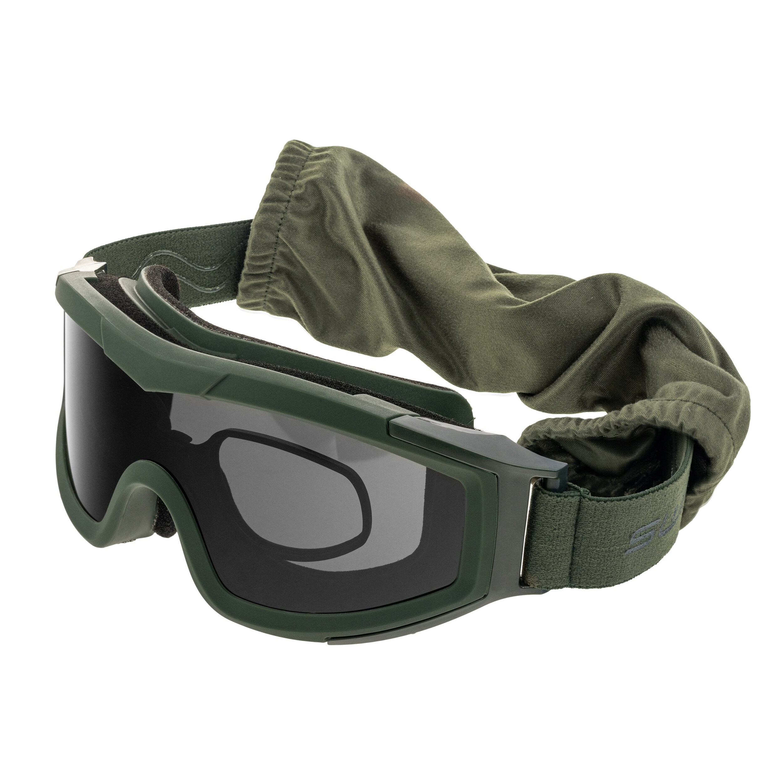 Ochelari tactici tip google Swiss Eye F-Tac - Olive