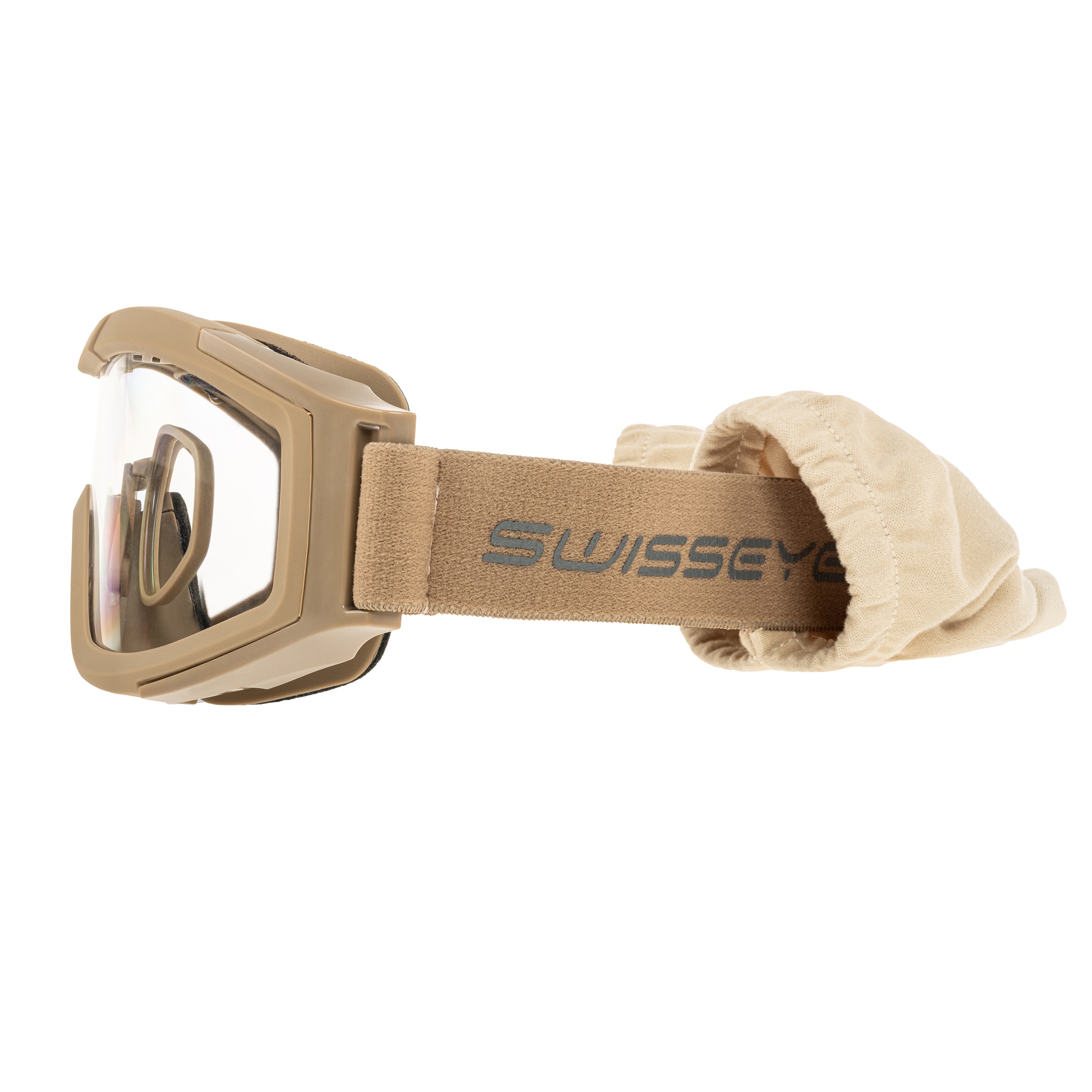 Ochelari tactici tip google Swiss Eye F-Tac - Coyote