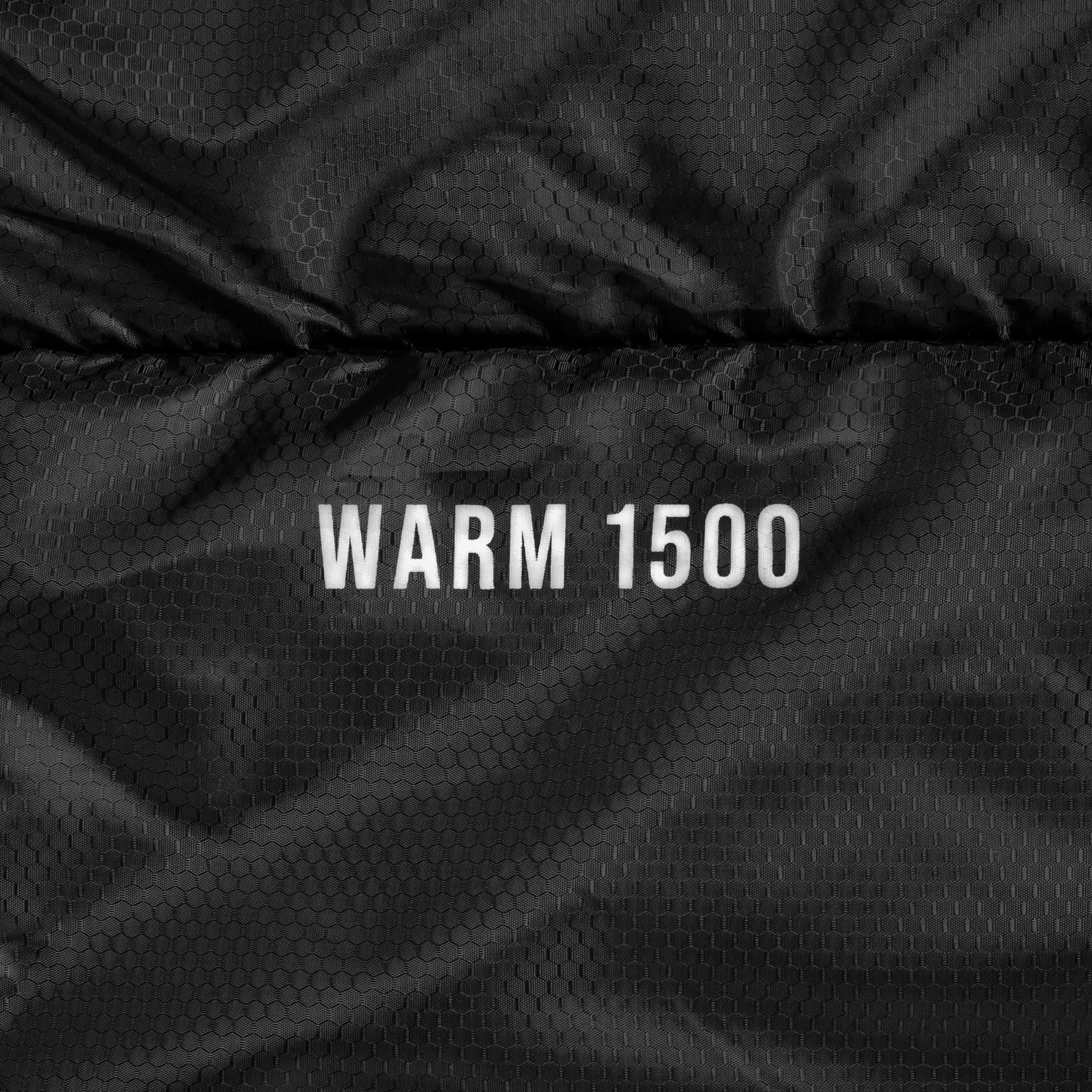 Sac de dormit Alpinus Warm 1500 negru - stânga