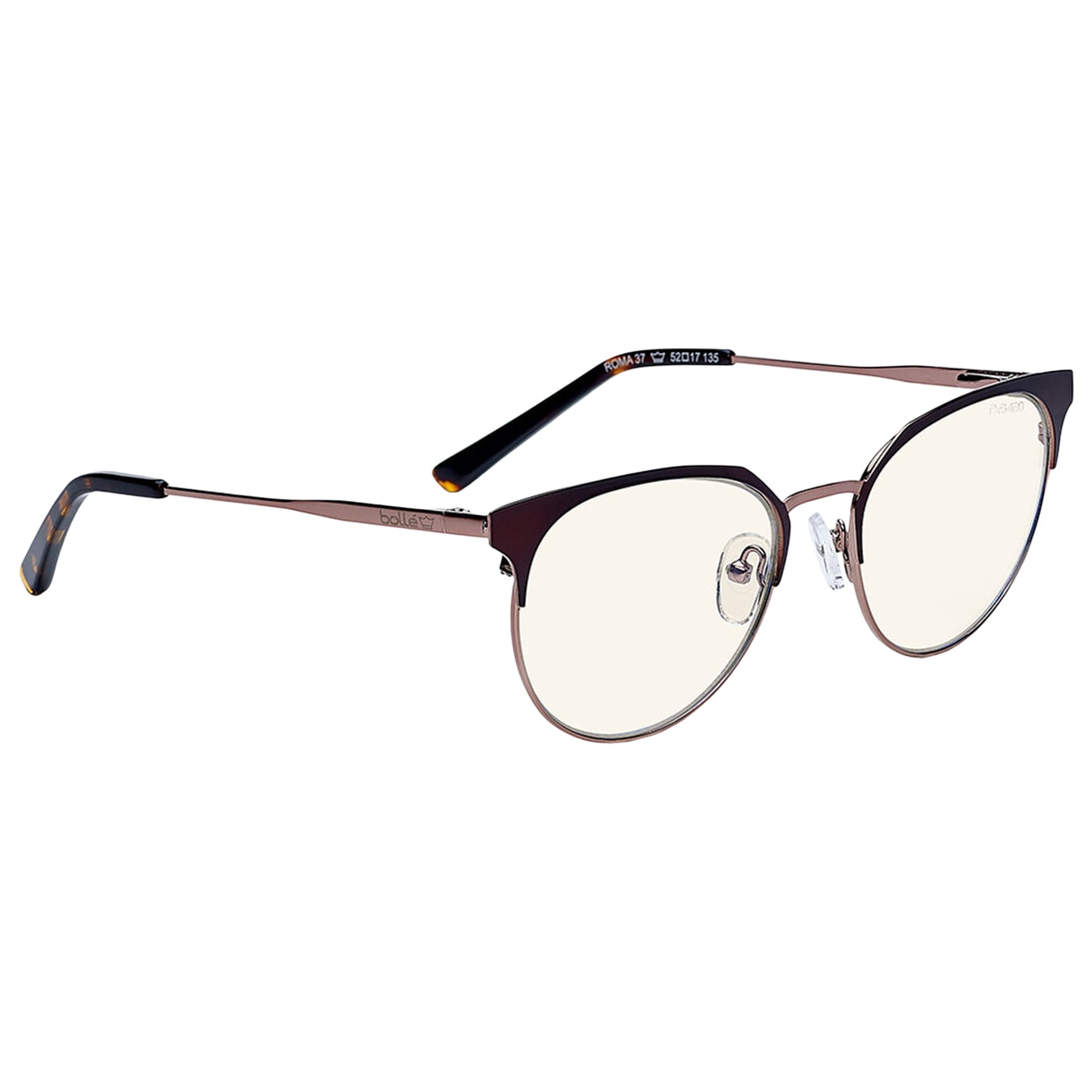 Ochelari de damă Bolle Roma - Shiny Brown/Pink Gold