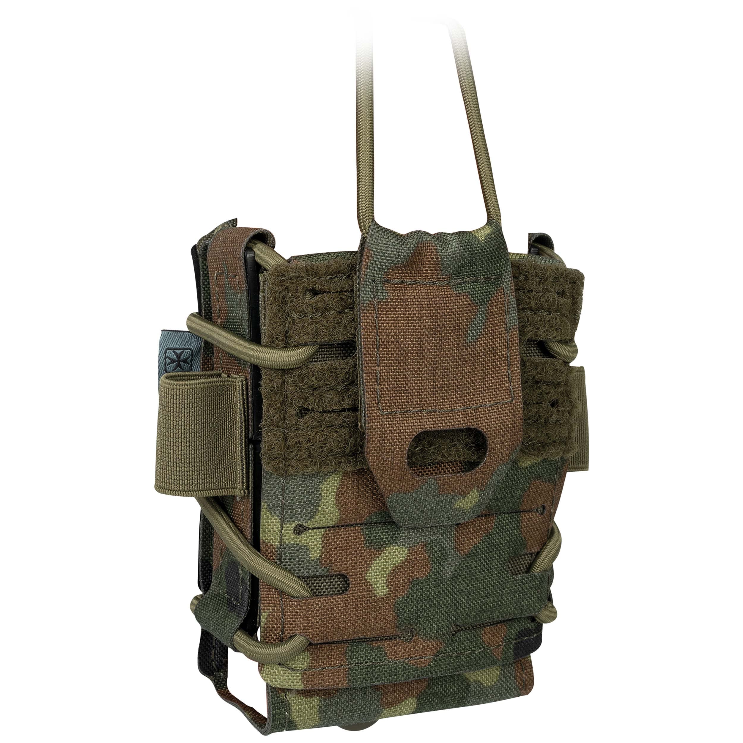 Husă pentru stație radio Templar's Gear Universal Radio Pouch Gen 1.1 - Flecktarn