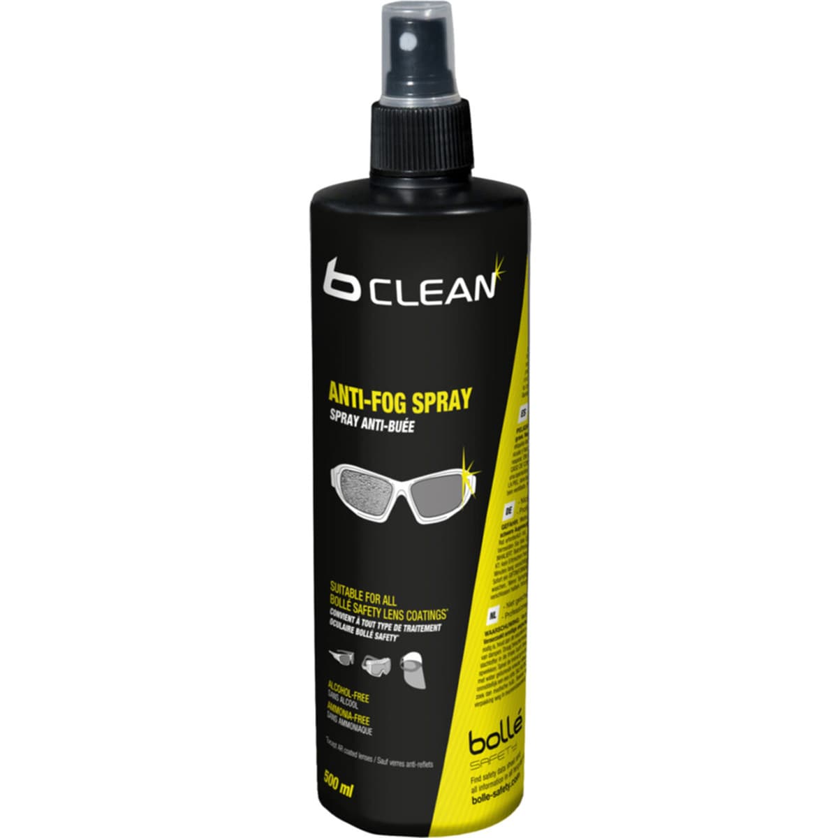 Spray pentru ochelari Bolle B-Clean Anti-Fog - 500 ml