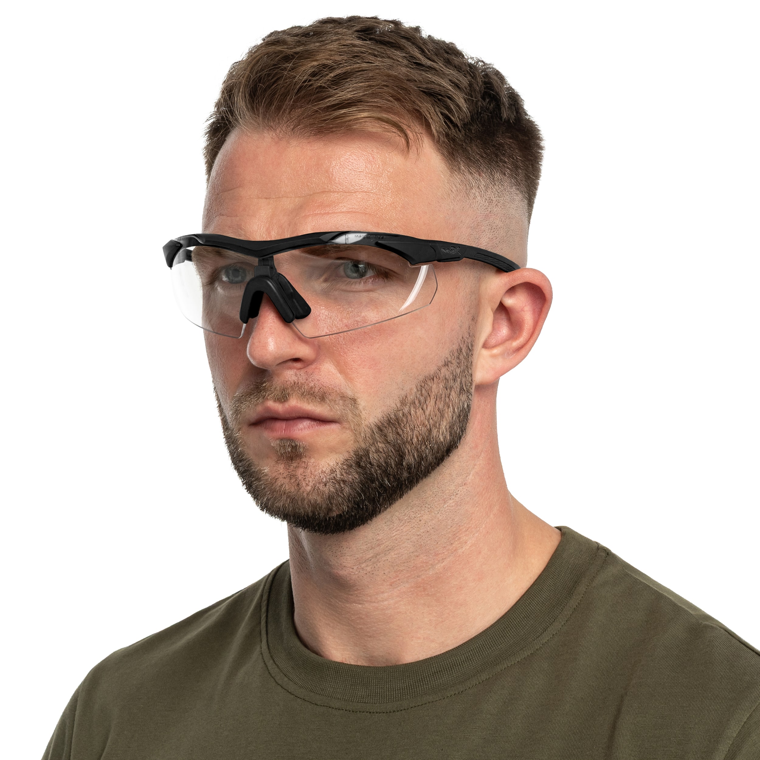 Ochelari tactici Wiley X Vapor Comm 2.5 Set 3în1 - Matte Black