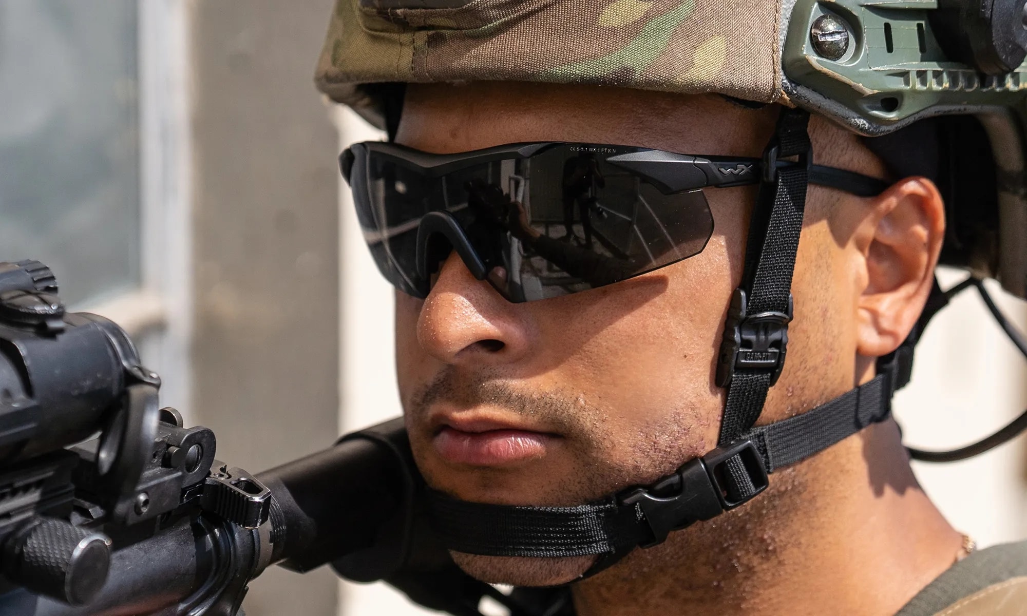 Ochelari tactici Wiley X Vapor Comm 2.5 Set 3în1 - Matte Black