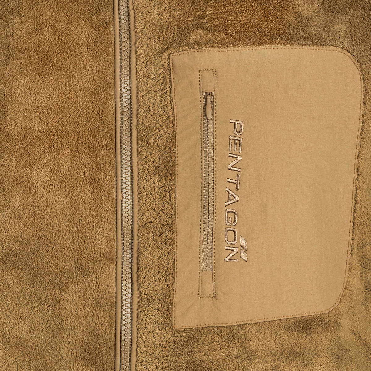 Jachetă polar Pentagon Grizzly Full Zip - Coyote