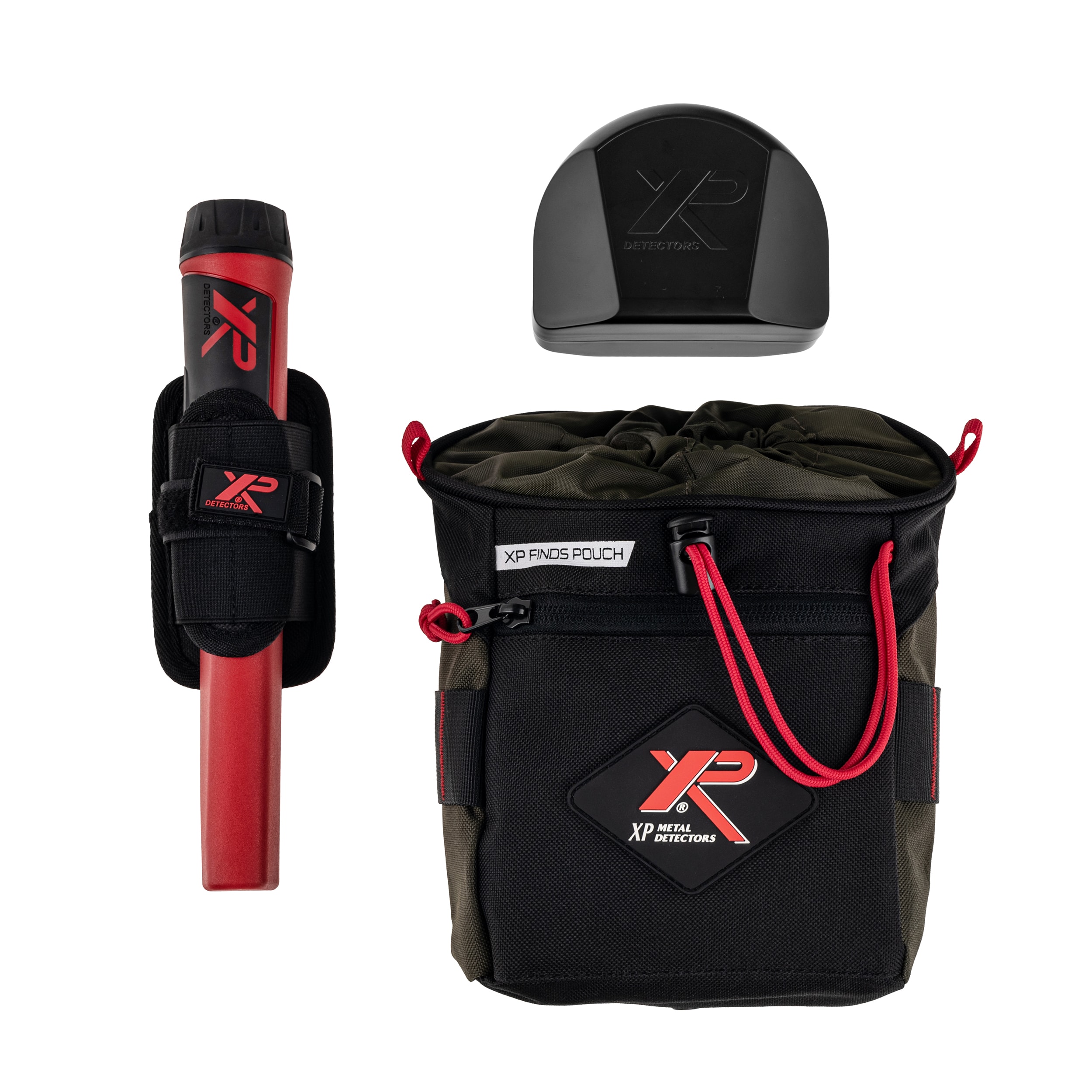 Detector de metale XP Metal Detectors Deus II RC WS6 22 FMF + pinpointer MI-6 + XP BackPack 24 + XP Finds Pouch - set