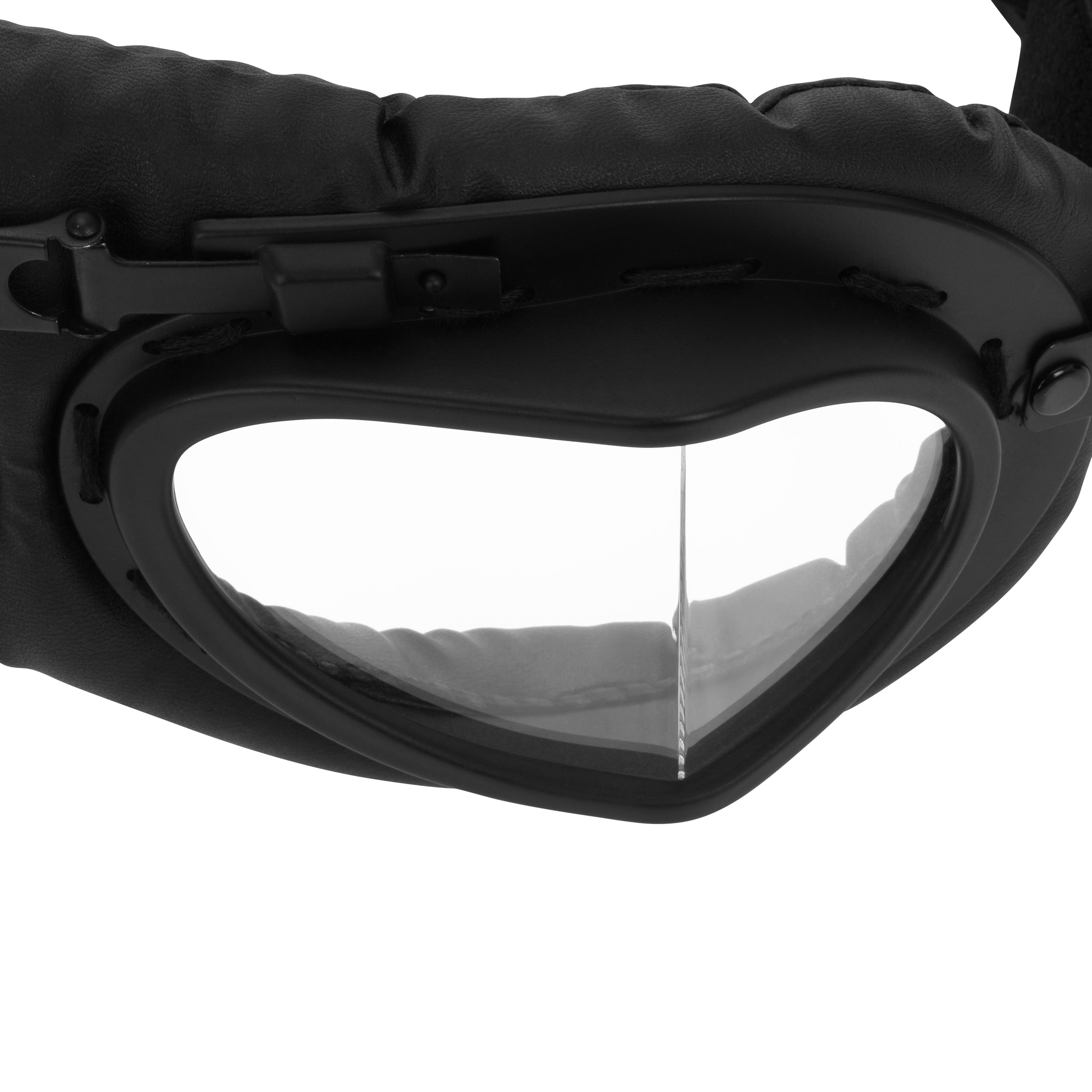 Ochelari tip google pentru aviație Mil-Tec RAF - replica Black