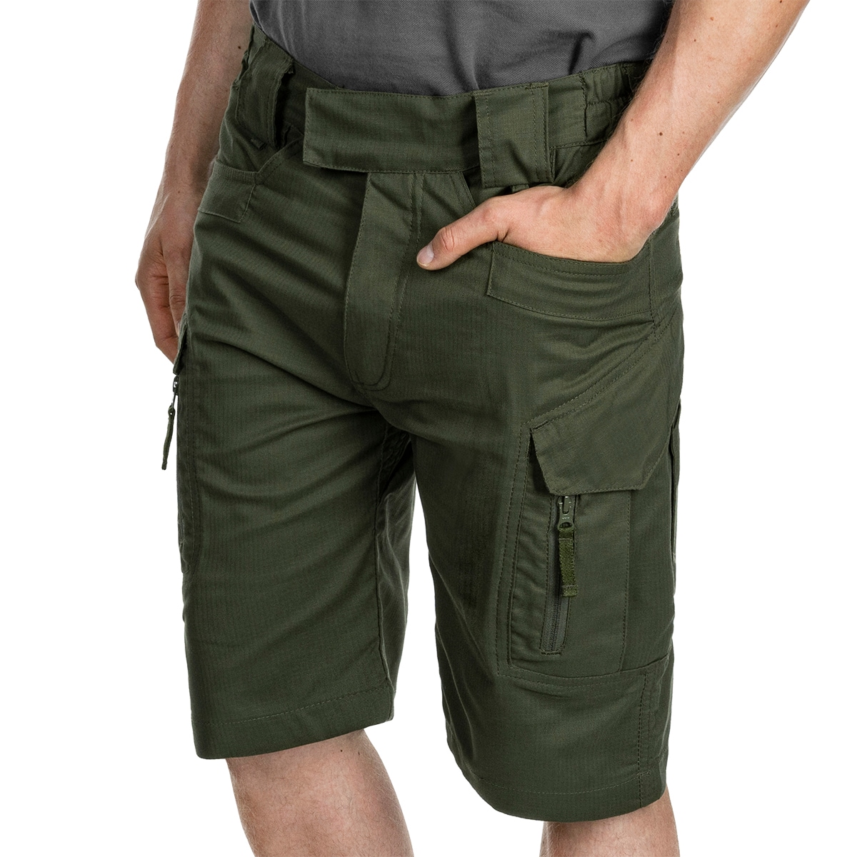 Pantaloni scurți Texar Elite Pro Micro Rip-Stop - Olive