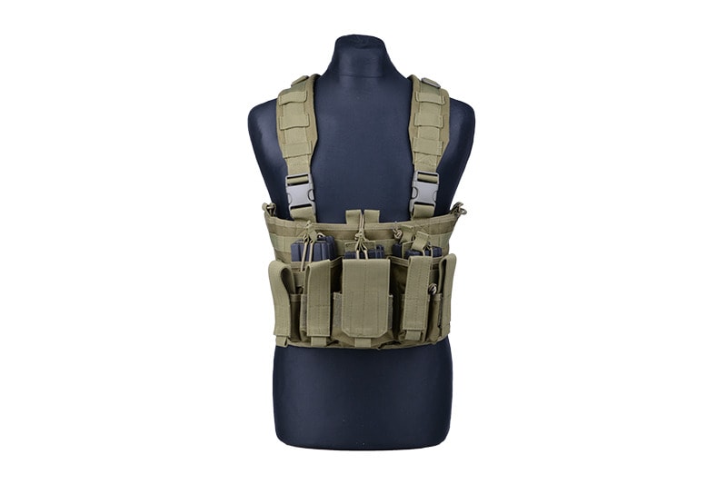Vestă tactică GFC Scout Chest Rig - Olive
