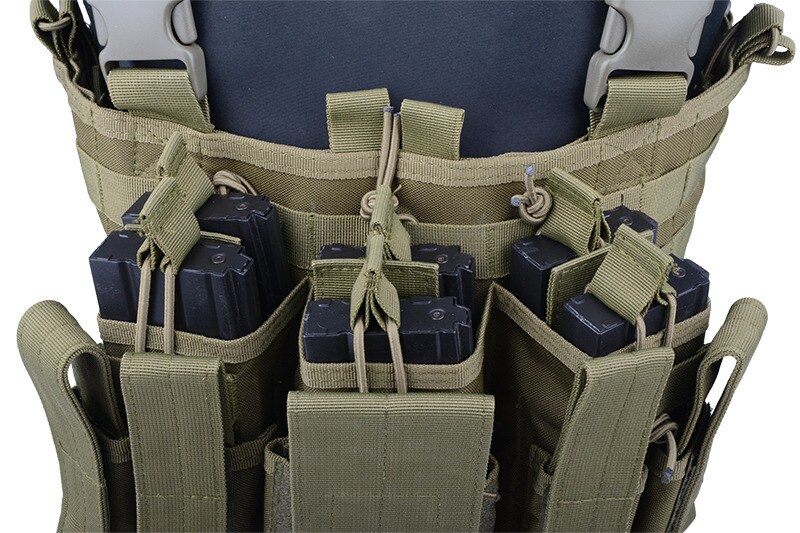 Vestă tactică GFC Scout Chest Rig - Olive