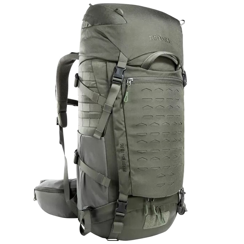 Rucsac Tatonka Pyrox 45+10 BC - Stone Grey Olive