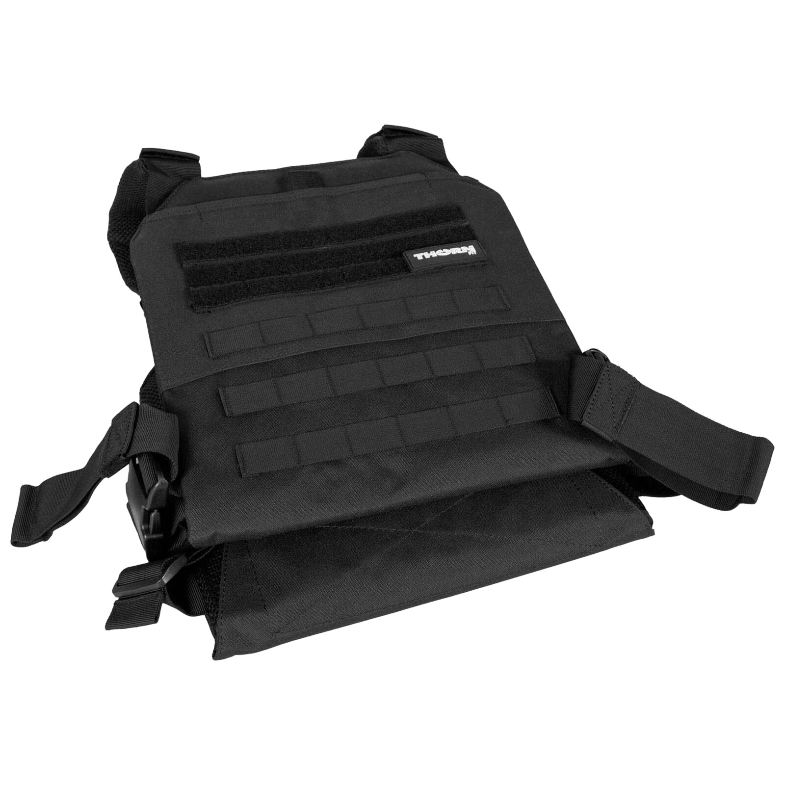 Vestă cu greutăți Thorn+Fit Tactic One 20 lb / 9,3 kg - Black