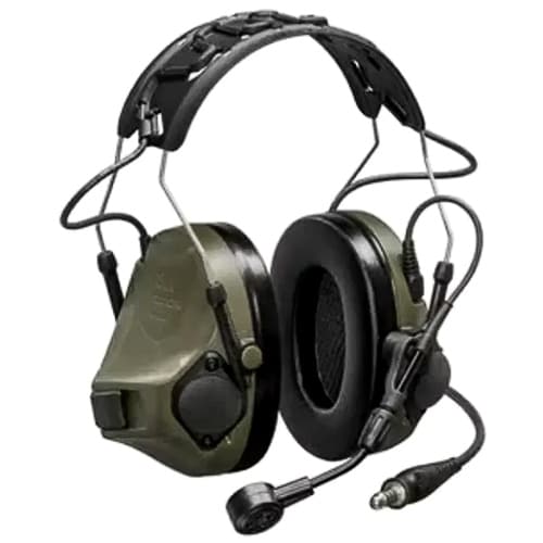 Protecție auditivă activă 3M Peltor ComTac VIII cu microfon - Green